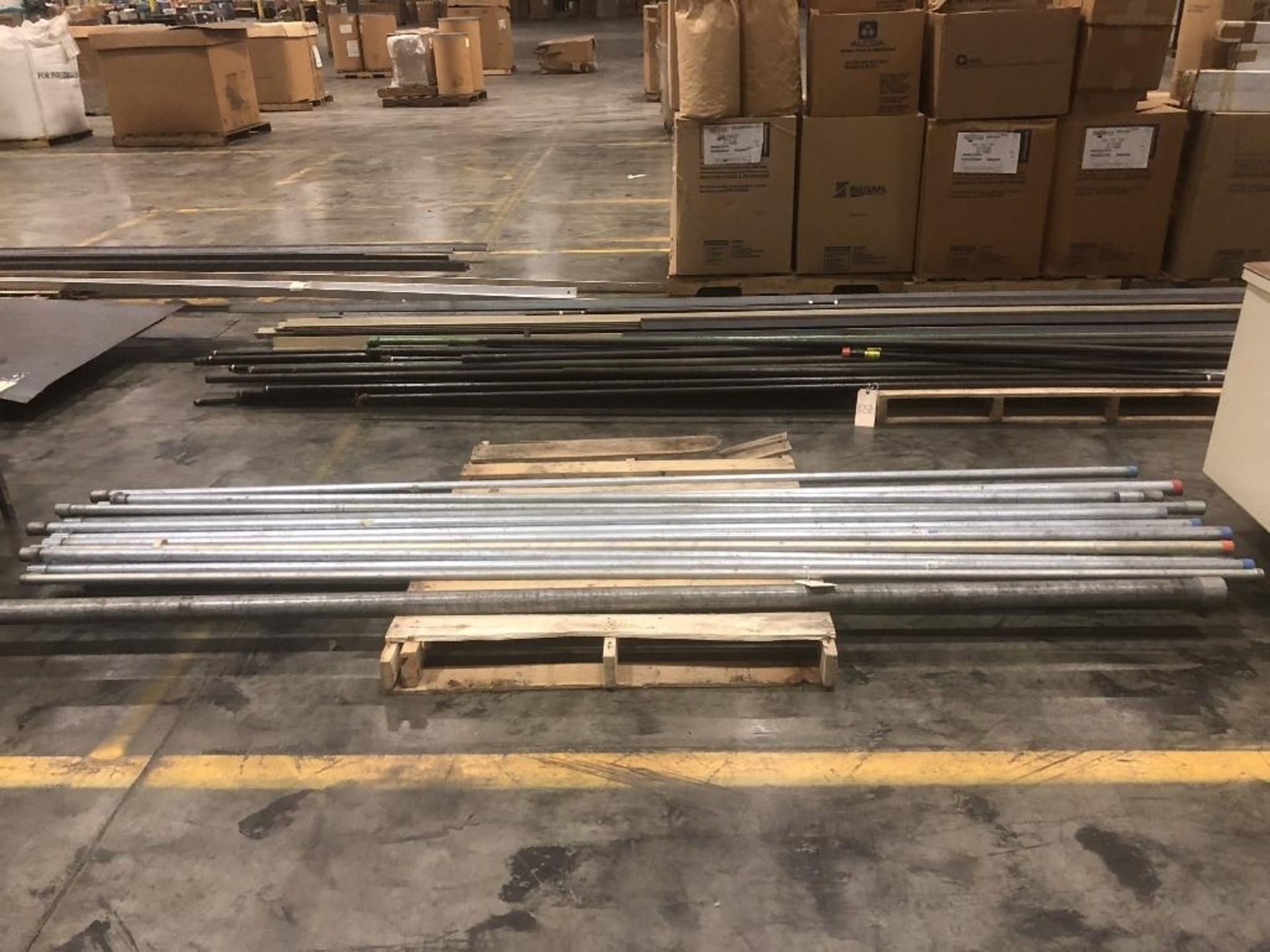 Electrical Conduit Pipes, Metal Pipes, 2" angle iron , 1 sheet of 3/16"Dimension 49"x 94"