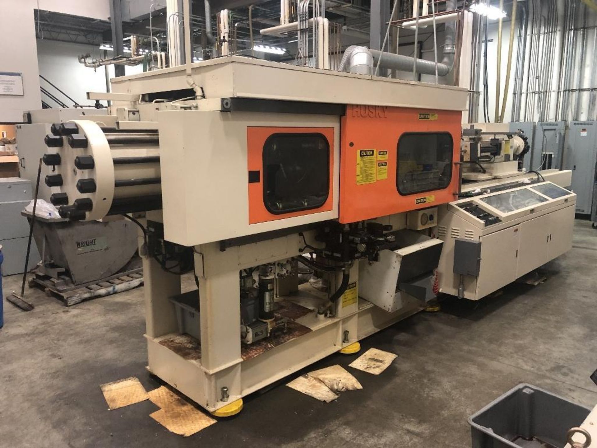 1 ea. Husky Injection Mold Machine, Model XL-150-RS, S/N 8265, Dimension: 75" x 303" x 118" - Image 12 of 12