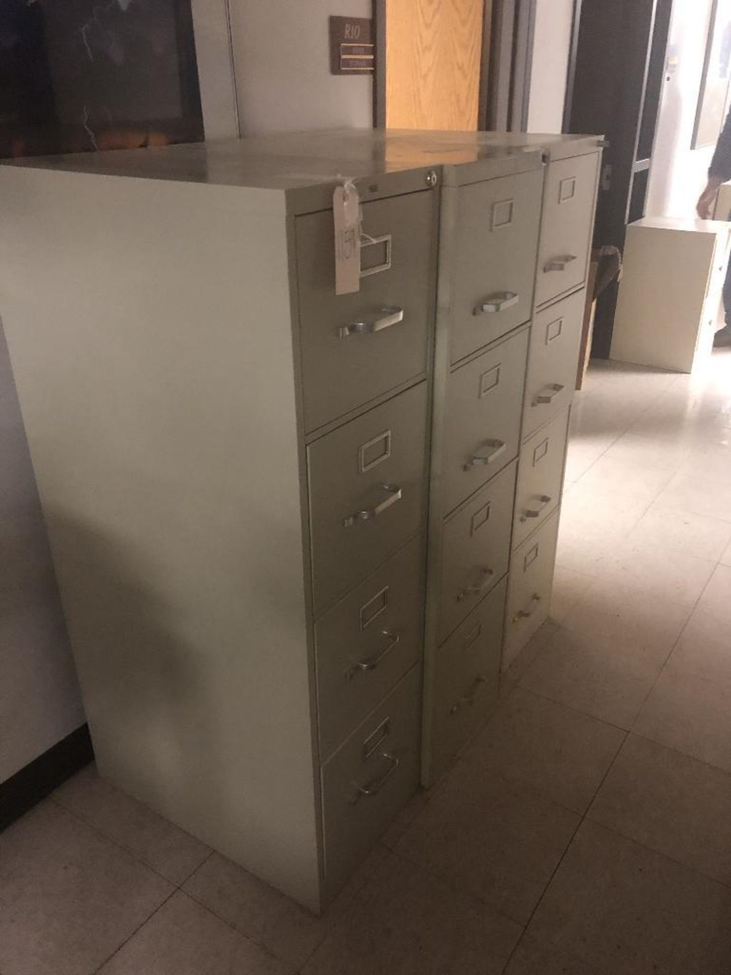 10 ea. Metal File and Book Cases
