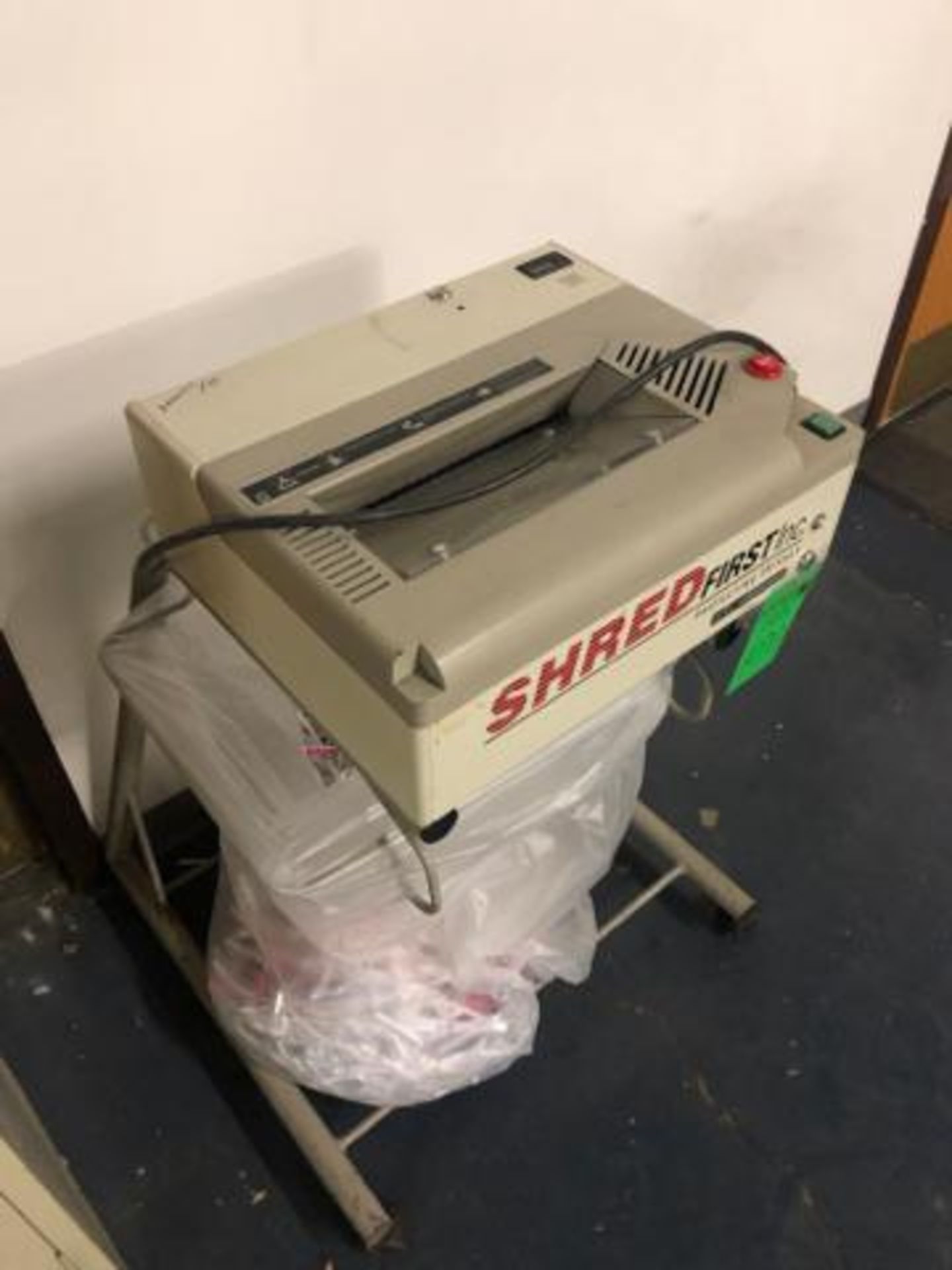 Shred First Inc. Model: Oztec 1275 Paper Shredder w/Stand - Image 4 of 5