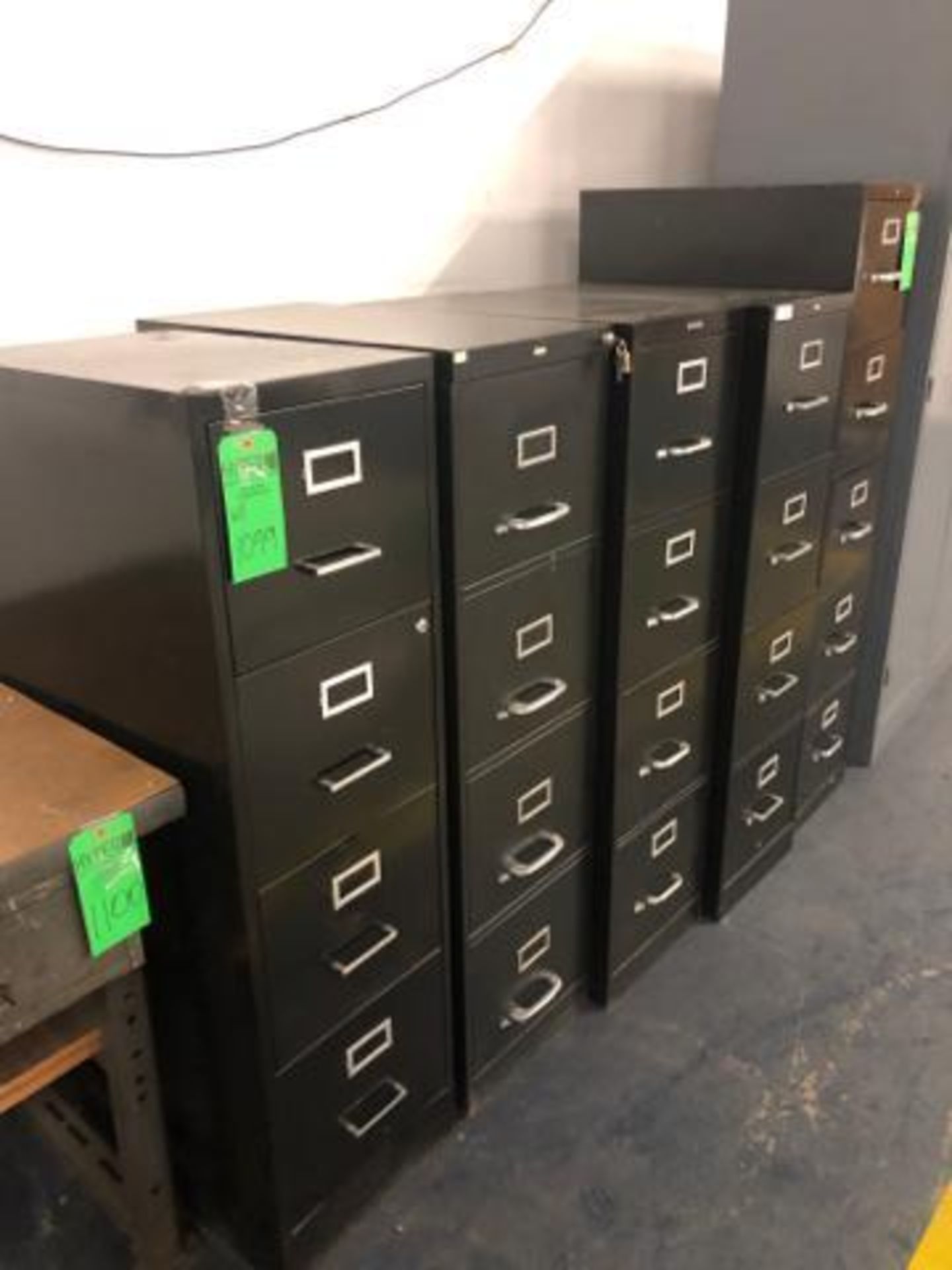 (5) Assorted HDN Metal File Cabinets 15"X 26"X 70". - Image 4 of 4