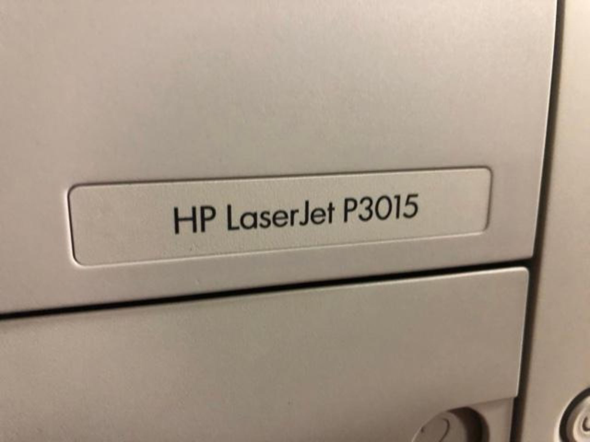HP Model: P3015 Laserjet Printer - Image 2 of 6
