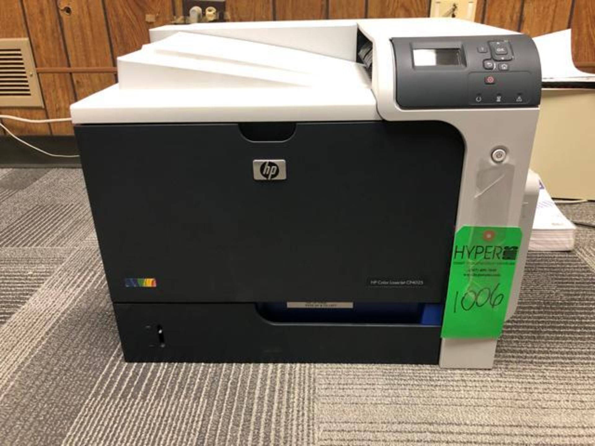 HP Model: CP4025 Color Laser Jet Printer