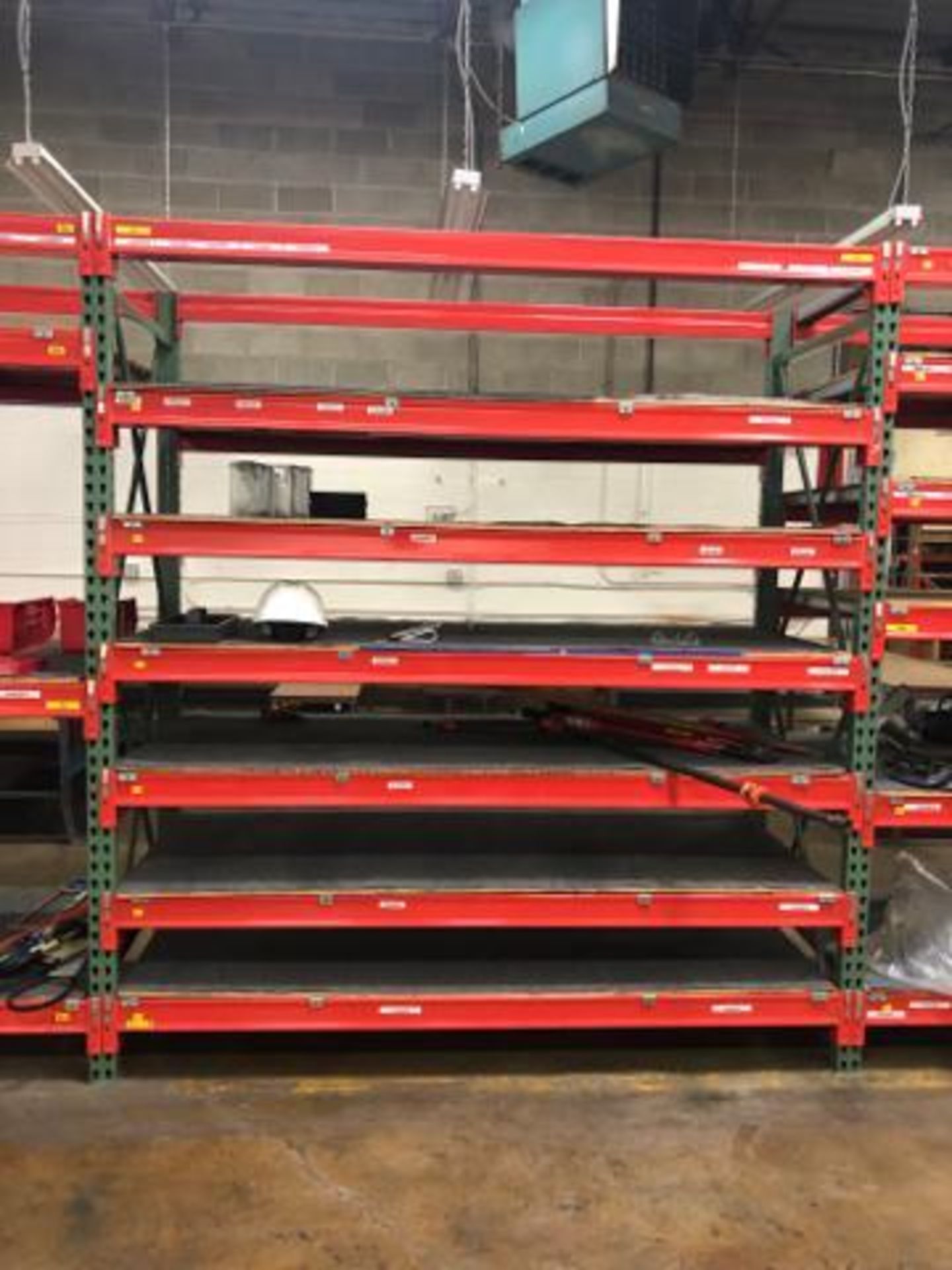 Commercial Pallet Rack, To include: 7 UP Rights 36""x 96"x3", (64) Pallet Rack Beam, 87" x 3". - Image 5 of 6