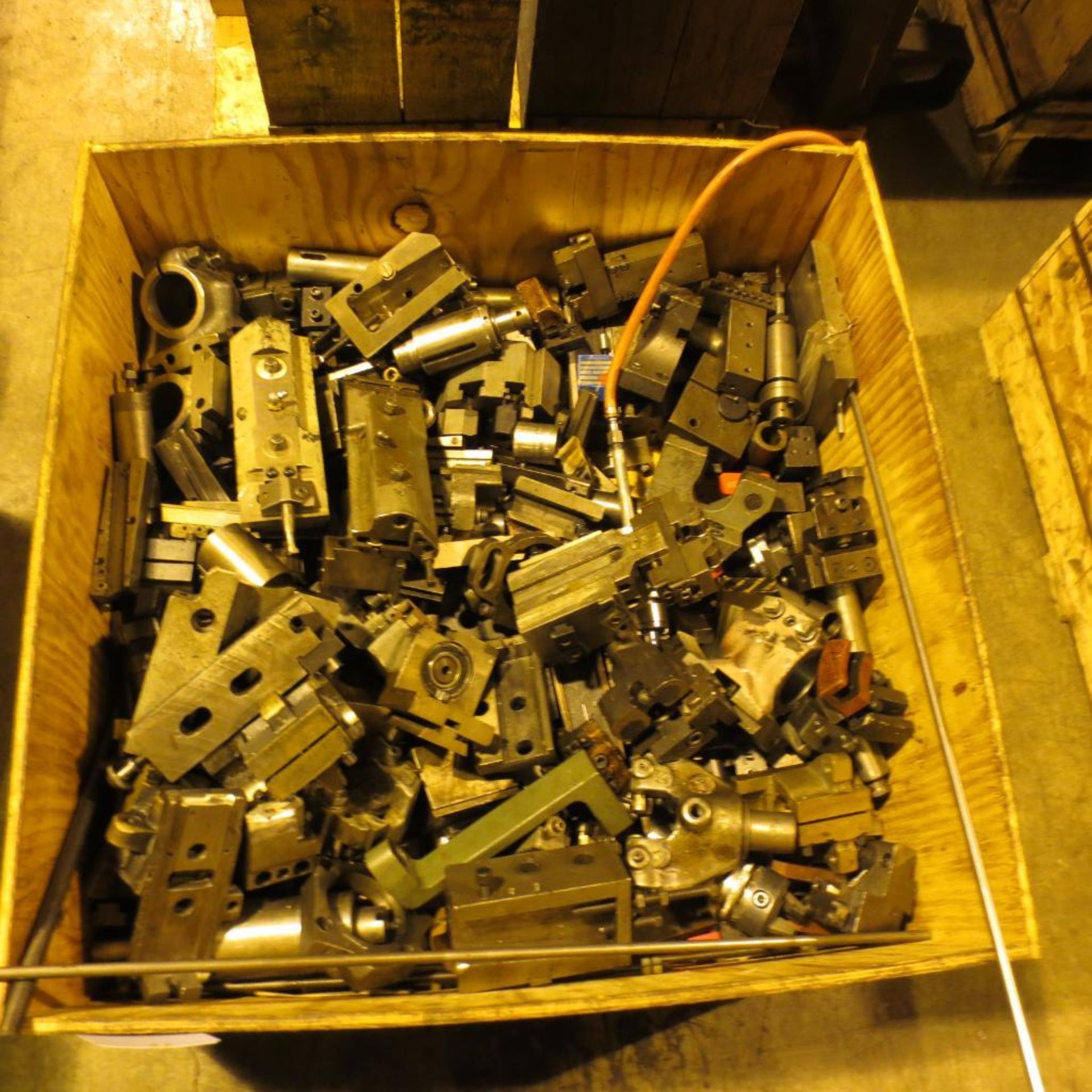 Large qty of Shave tool holders, Box Mill Turn tool holders, Reset holders and parts for New Brittan