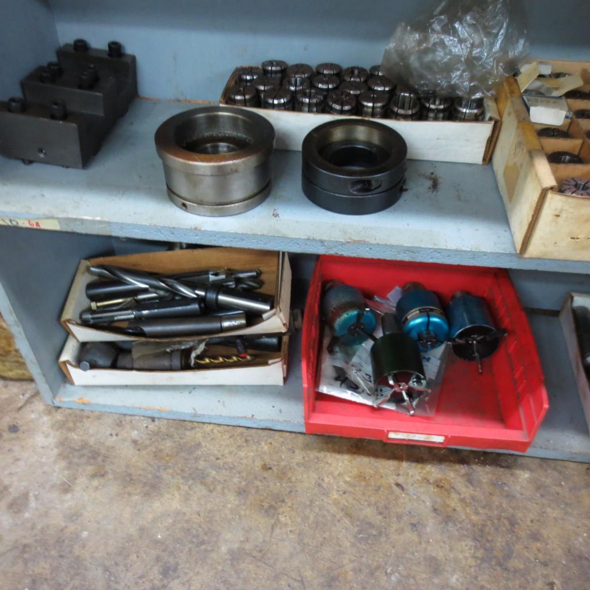 Assorted Hardinge S30 Collet Pads, 16C Collets w/Shelf - Image 5 of 5