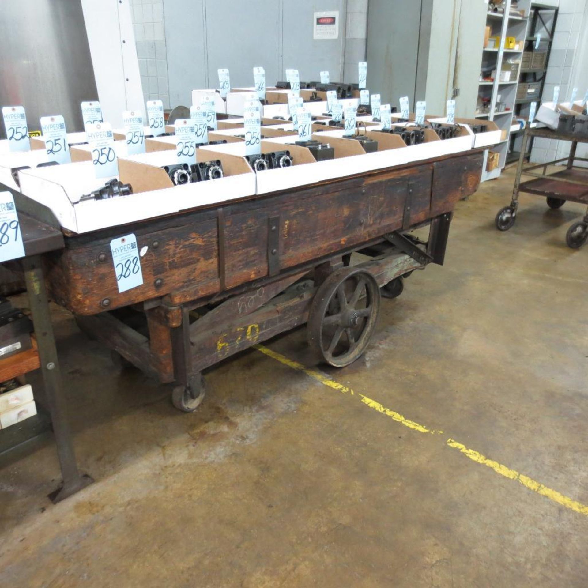 Rail Road Cart 96" X 33"