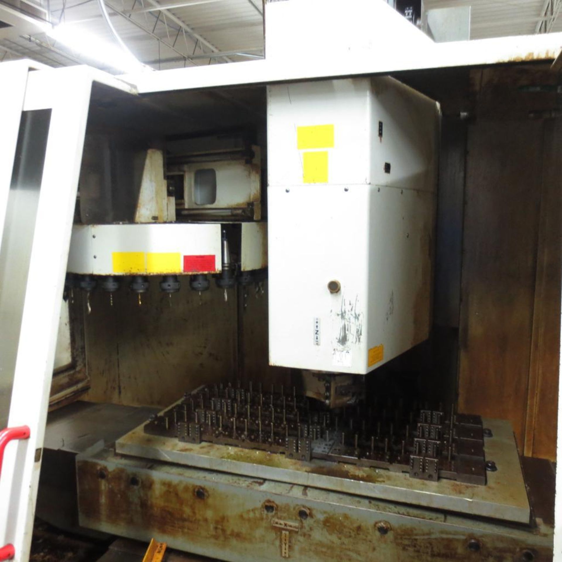 Tree Model VMC 1050/24 CNC Vertical Machine Center S/N 9-20-93-1329, 24"x50" Table, 26 Position Auto - Image 3 of 7