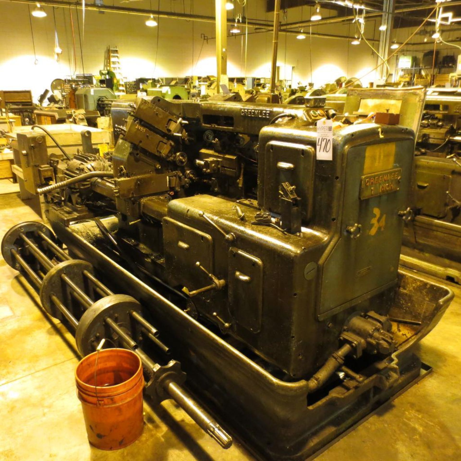 Greenlee 1"Multi Spindle Automatic Screw Machine S/N A-1378, Threading *RIGGING $500*