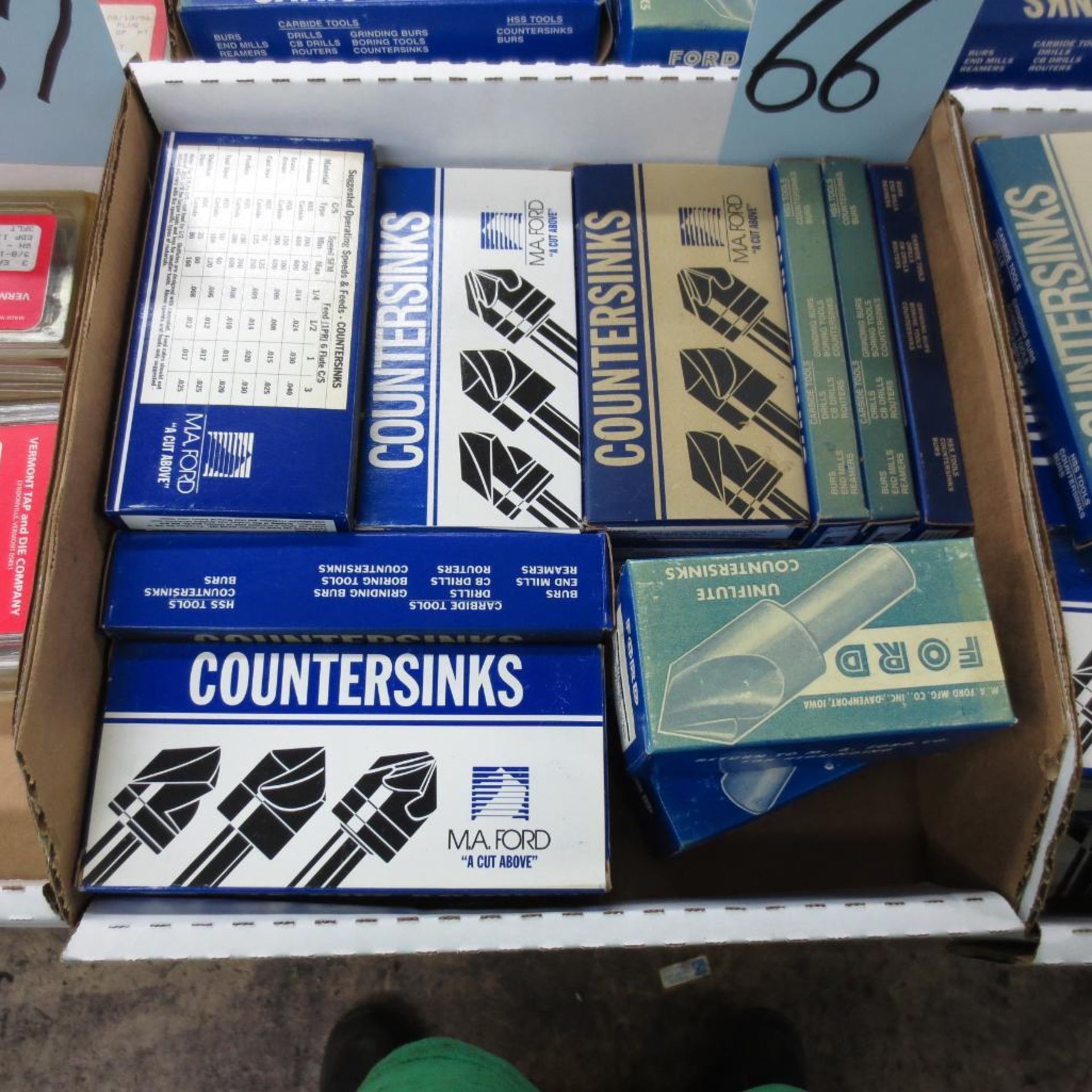 Assorted Counter Sink Bits in one box