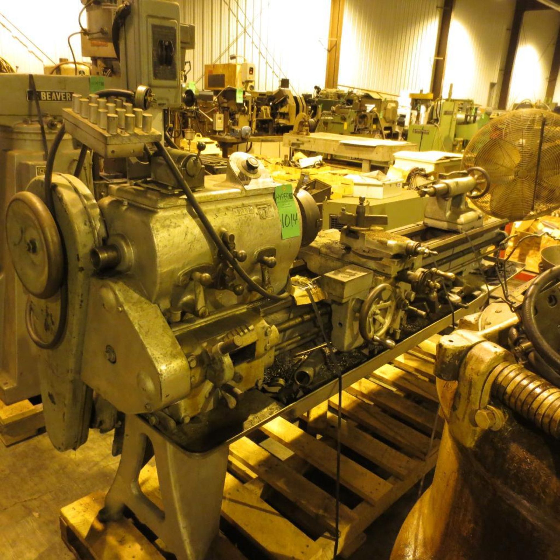 Leblond Regal 17" Lathe, 1 1/2" Hole, 74" Bed, S/N 07404 *RIGGING $65* - Image 2 of 8