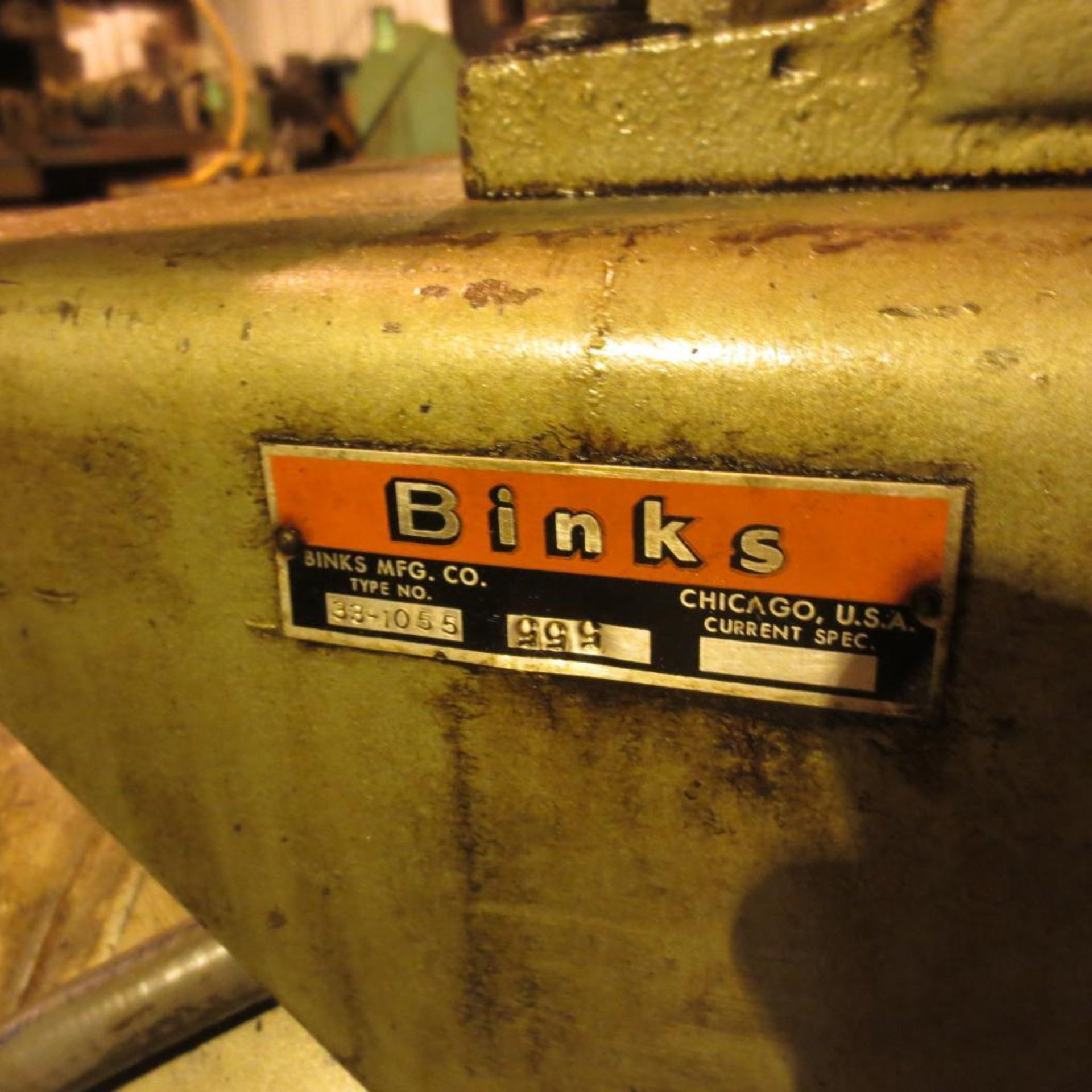 Binks Model 55 Air Compressor 25 HP *RIGGING $150* - Image 3 of 3