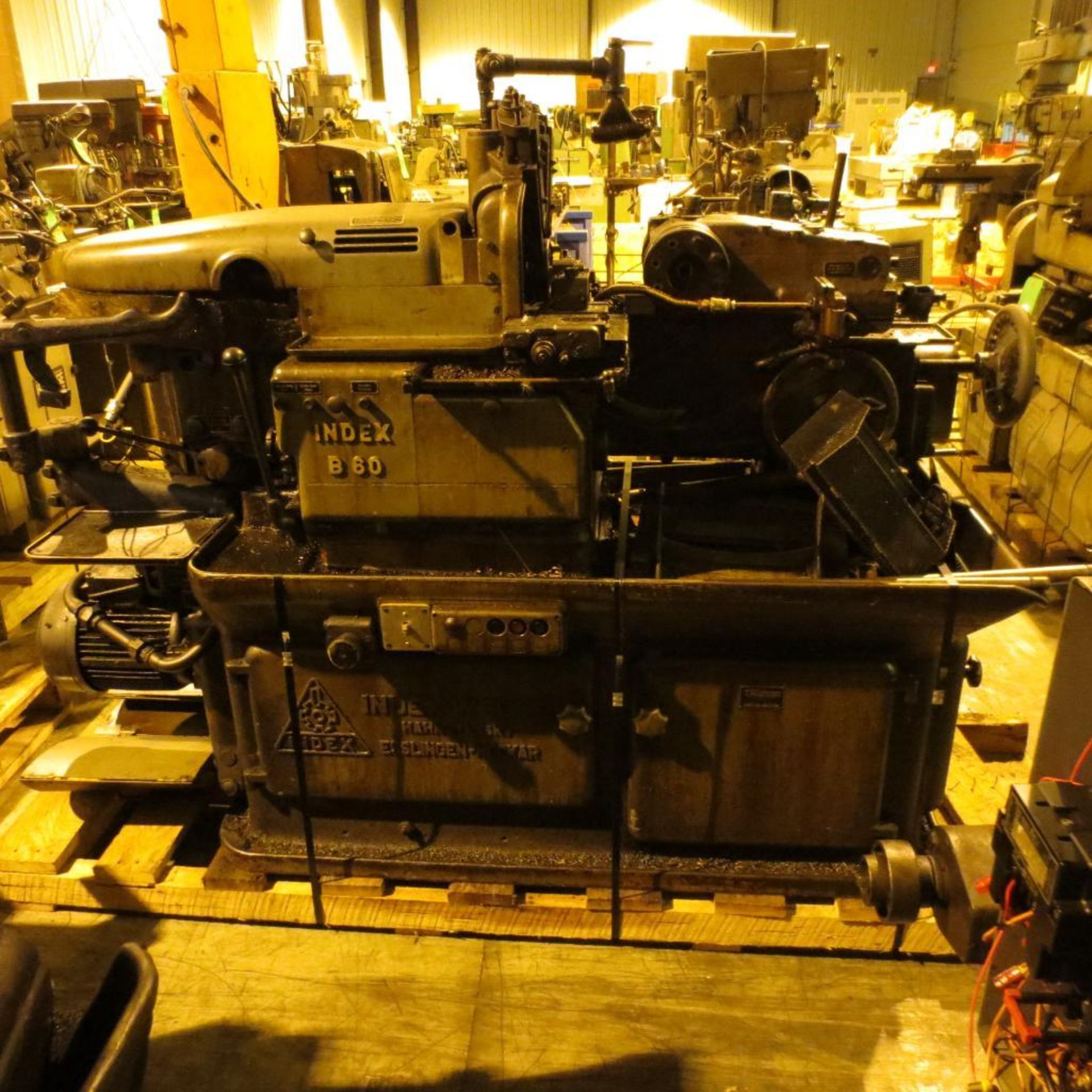 Index 1-1/4" B60 Single Spindle Auctomatic Screw Machine S/N 6014138 *RIGGING $100*