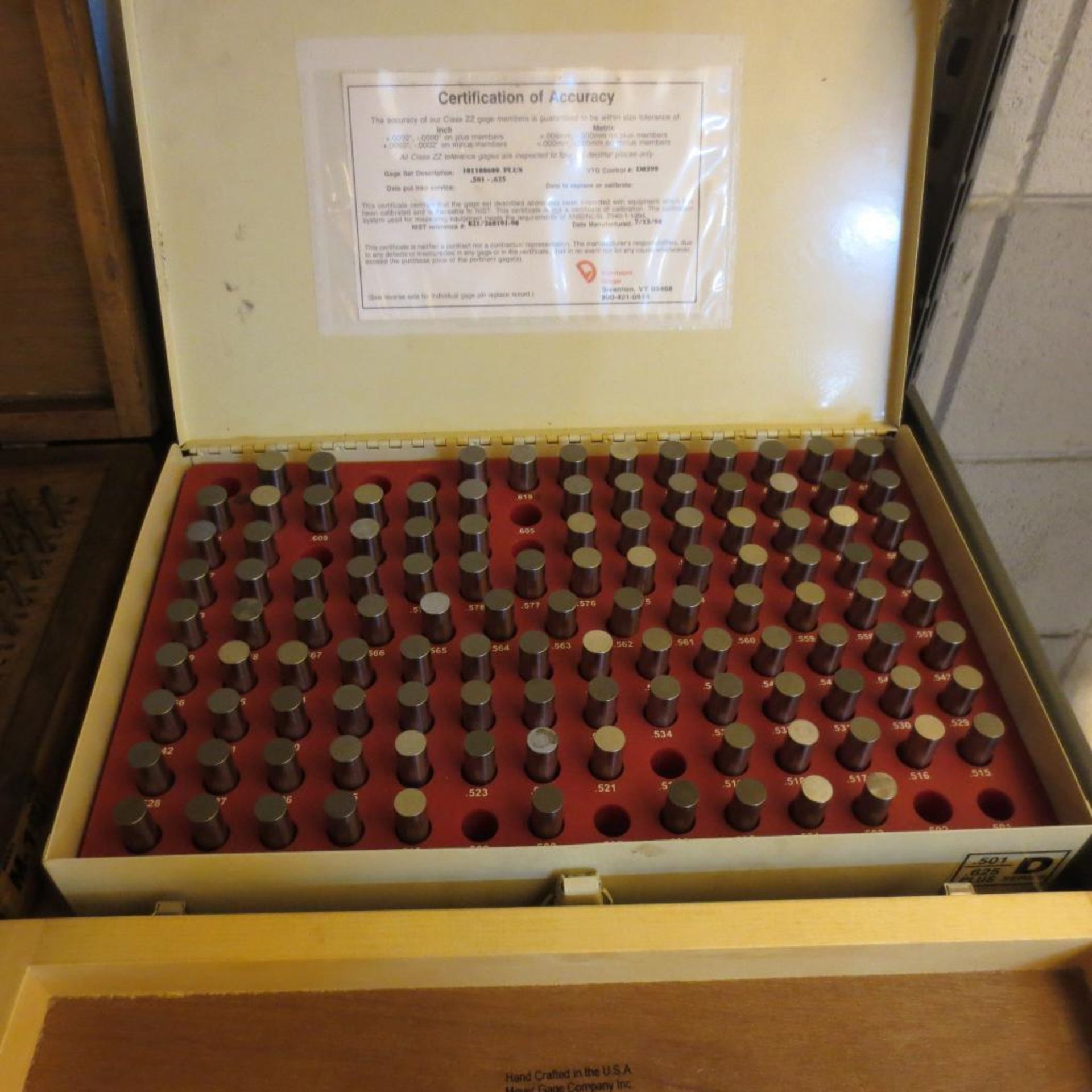 (2) Pin Gage Set, .011 to .250, .501 to .625 - Image 2 of 2