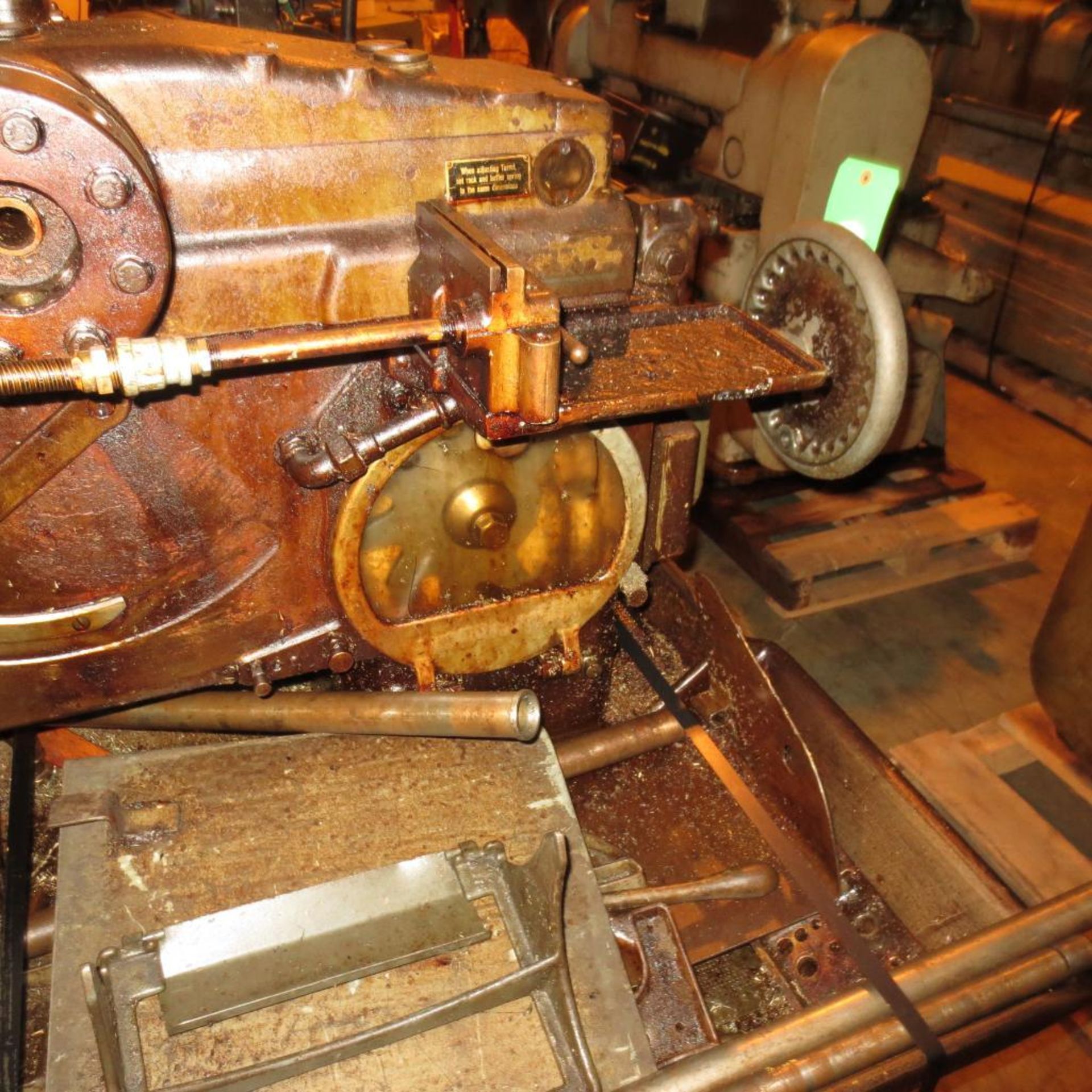Index 1-1/4" B60 Single Spindle Auctomatic Screw Machine S/N 6014138 *RIGGING $100* - Image 3 of 6