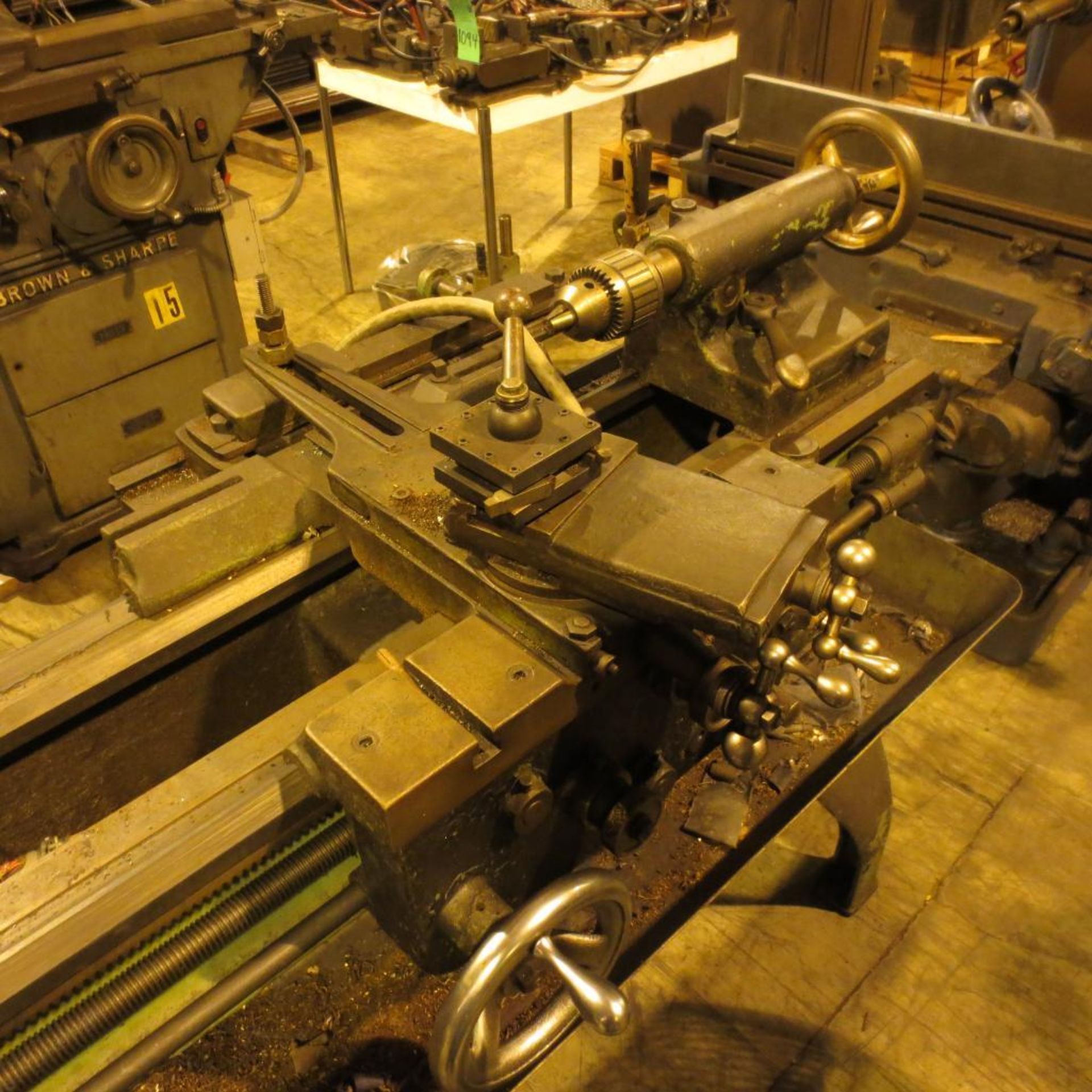 Lathe, 54" Bed, 7" Swing, 1 3/8" Hole *RIGGING $150* - Image 3 of 3