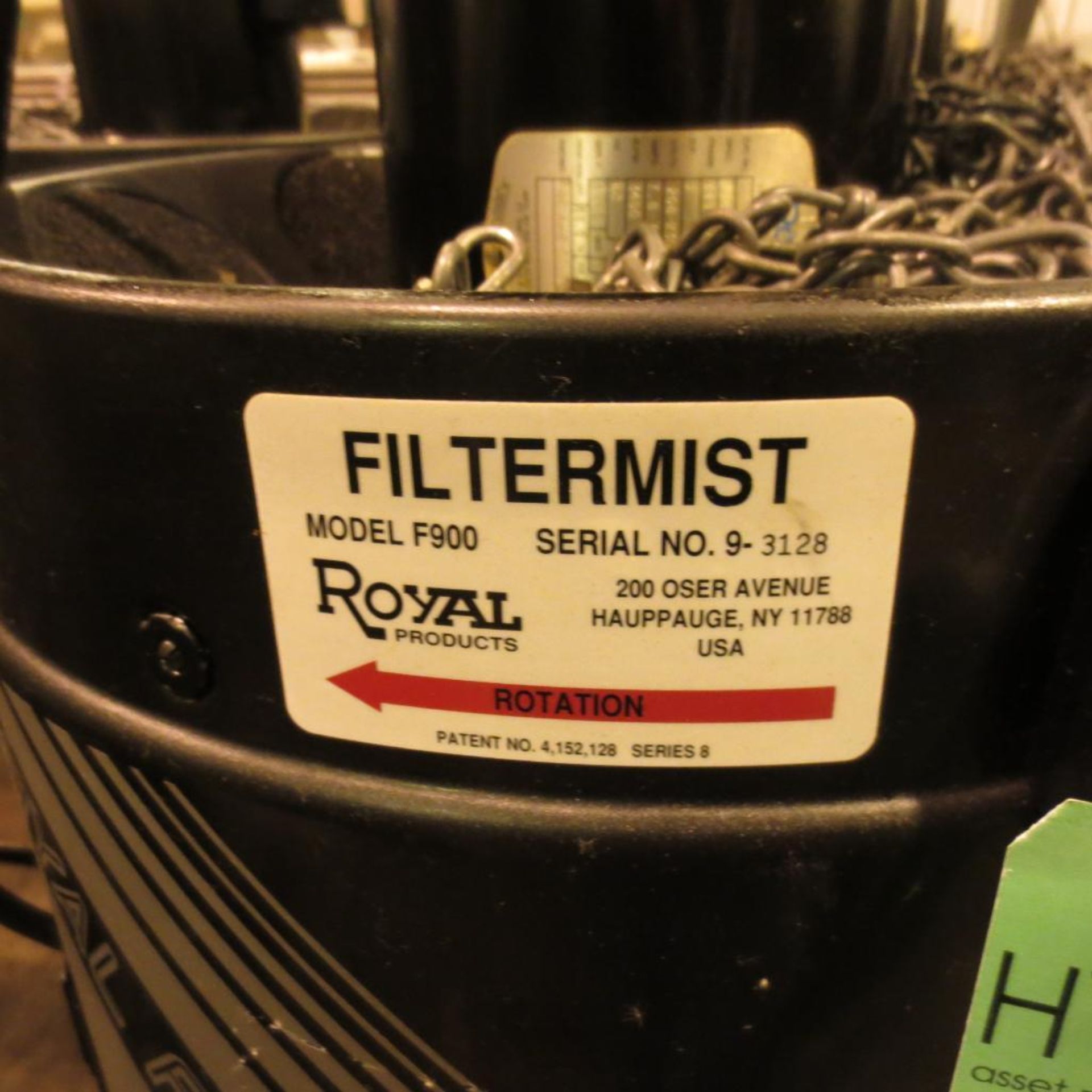(3) Filtermist Model F900 mist Collectors *RIGGING $25* - Image 2 of 2