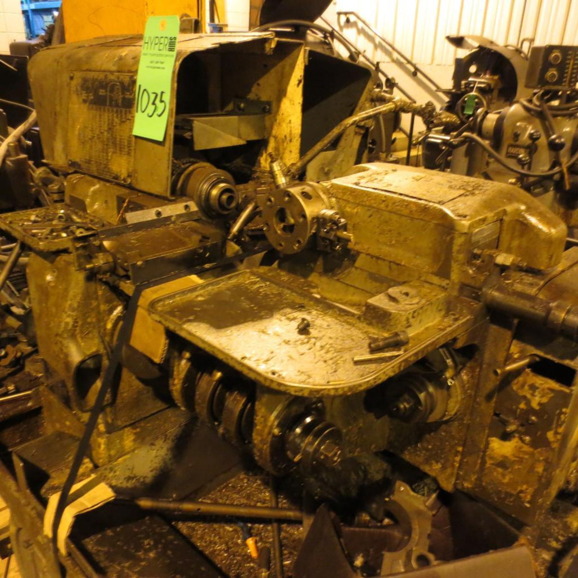 Brown & Sharpe 1/2" No. 00 Single Spindle Automatic Screw Machine S/N 542-00-4276, Push Button, Squa - Image 2 of 4