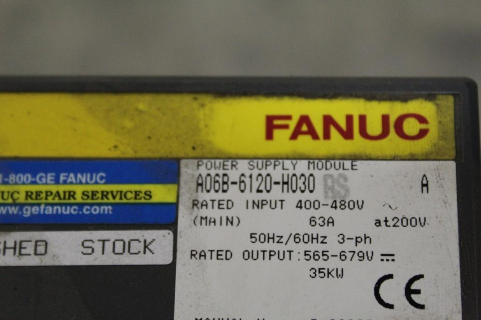 Fanuc A06B-6120-H030 Power Supply - Image 2 of 2