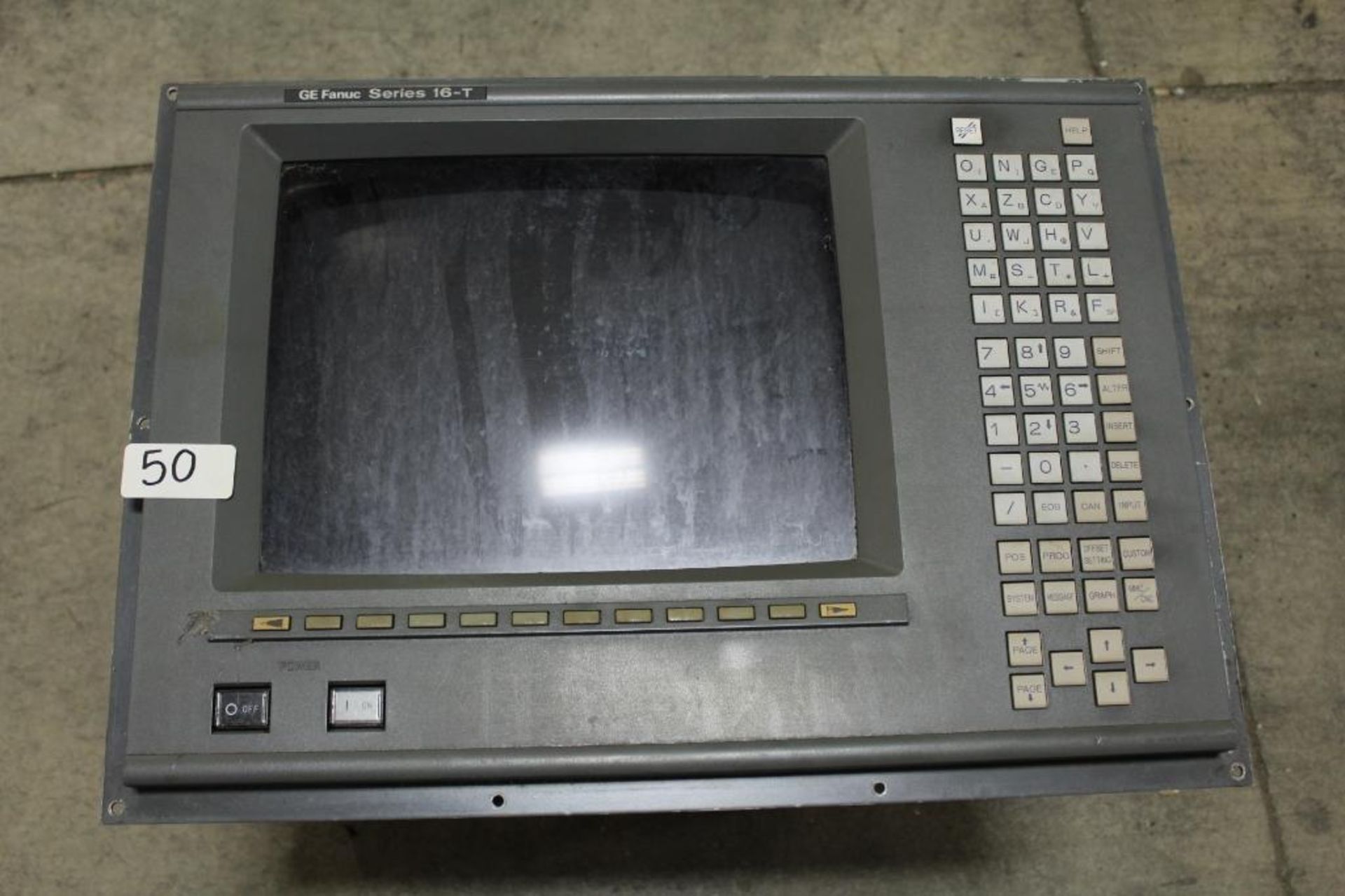 Fanuc A02B-0200-C071/TBR Panel w/Keypad