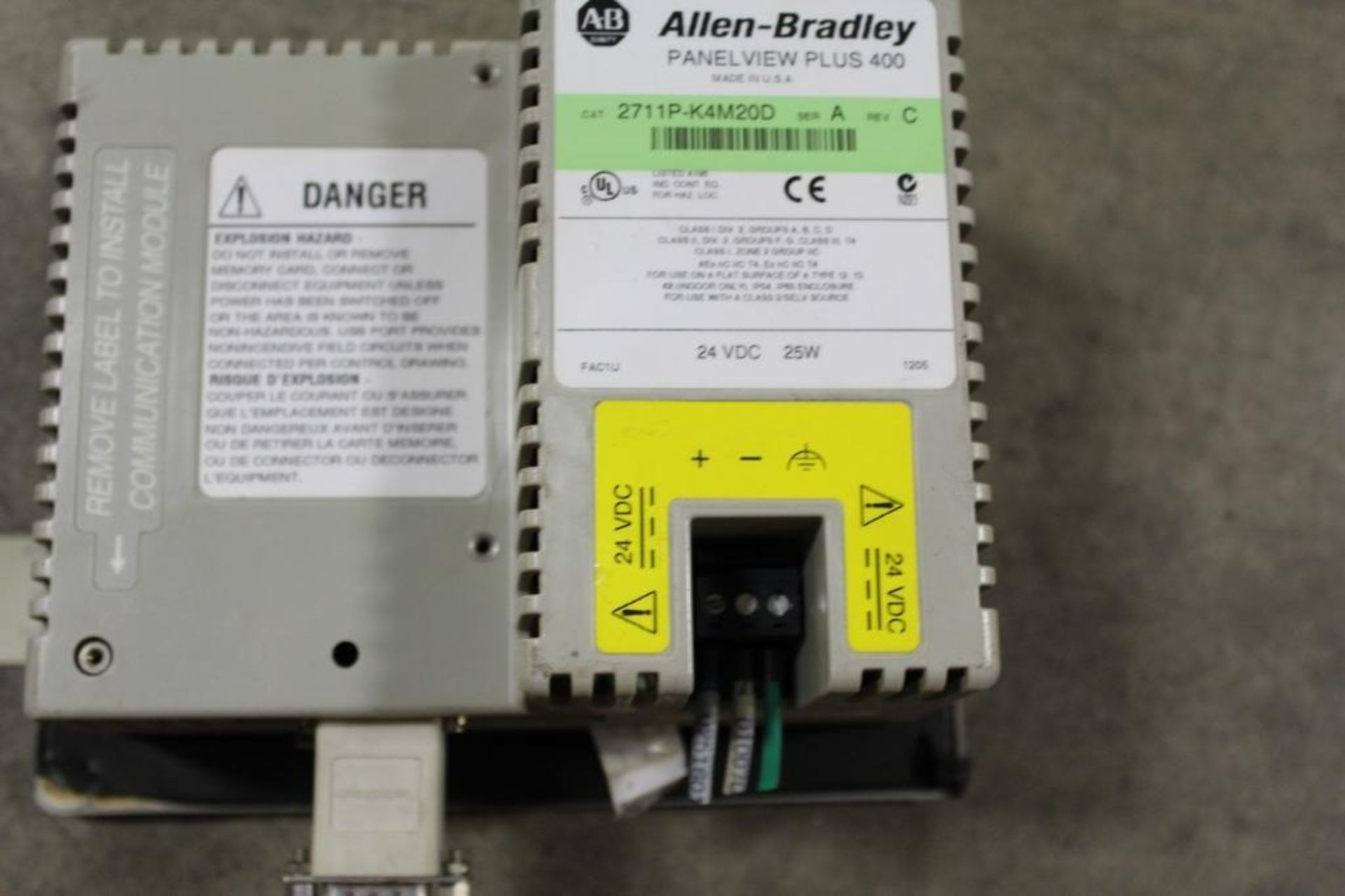 Allen-Bradley 2711P-K4M20D PanelView 400 *Damaged Case* - Image 2 of 4