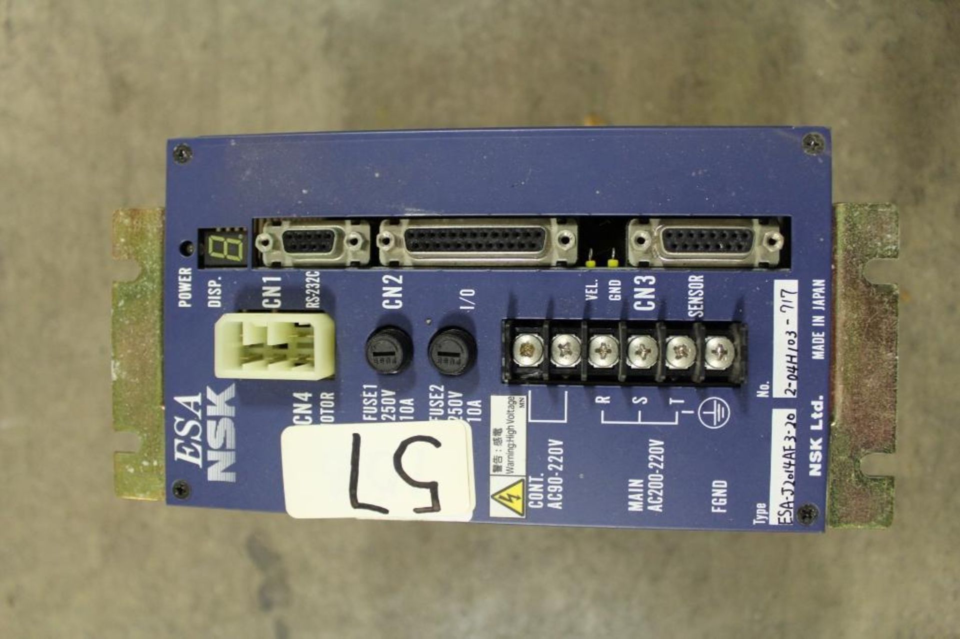 NSK ESA Servo Drive ESA-J2014AF3-20