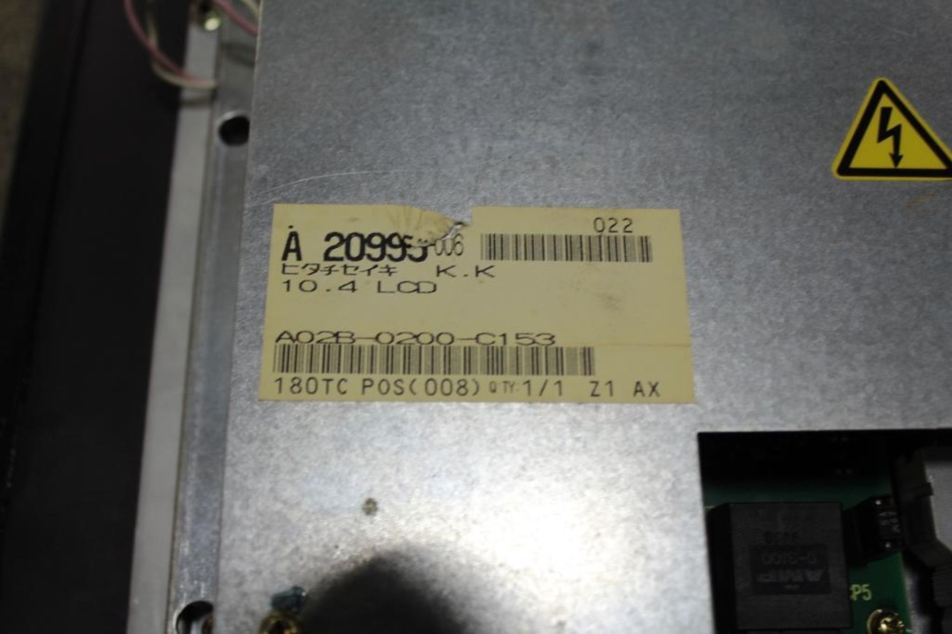 Fanuc A02B-0200-C153 Panel w/Keypad - Image 2 of 2