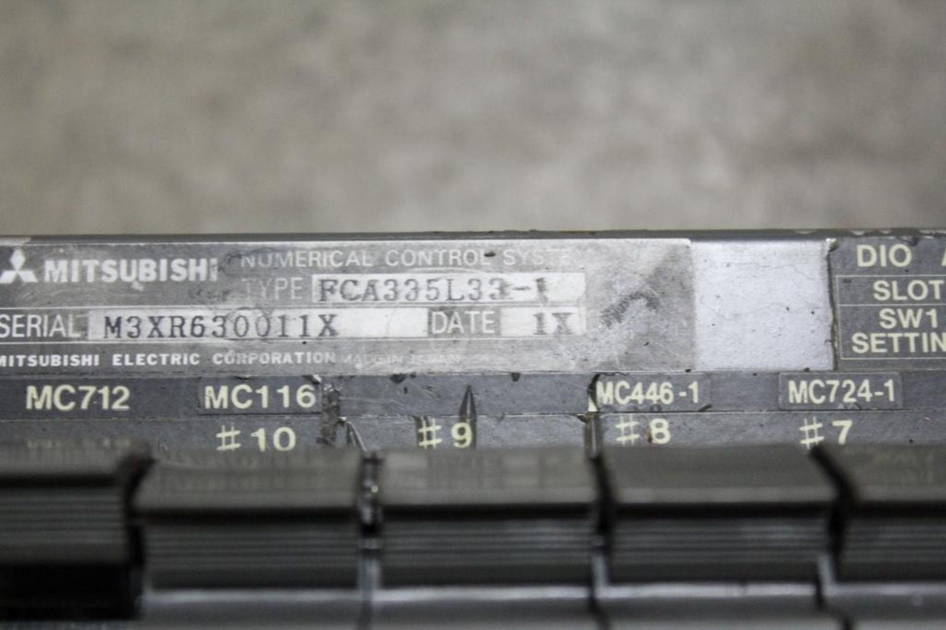 Mitsubishi FCA335L33-1 Rack w/ Cards - Image 2 of 2