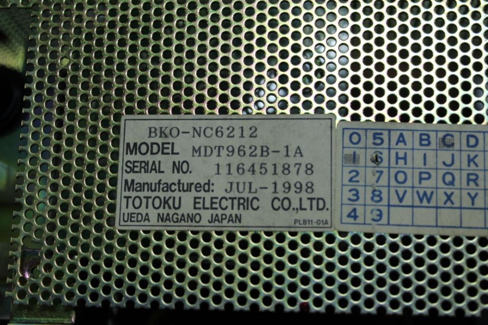 Mitsubishi MDT962B-1A Monitor - Image 3 of 3