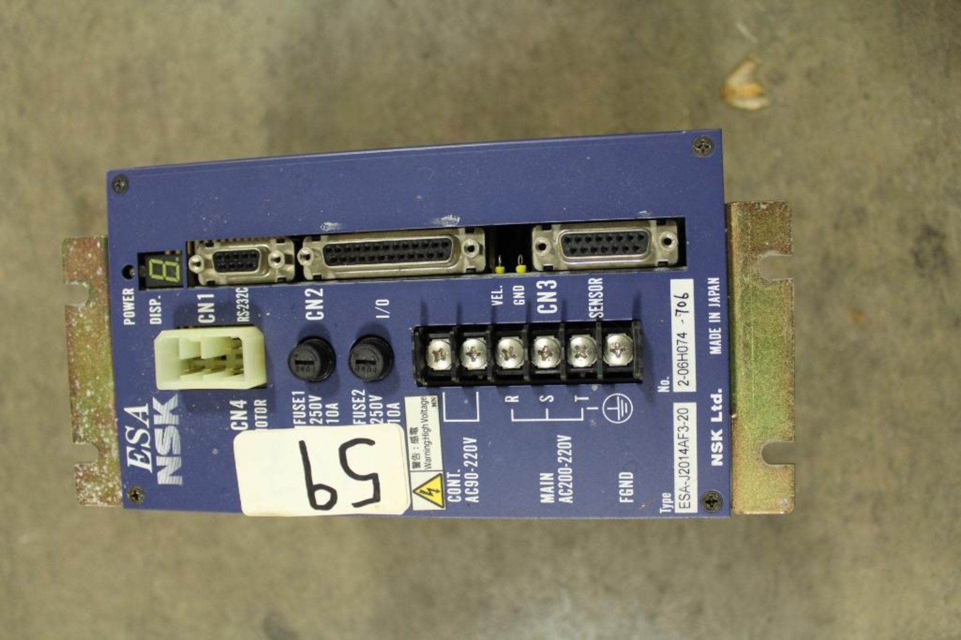 NSK ESA Servo Drive ESA-J2014AF3-20