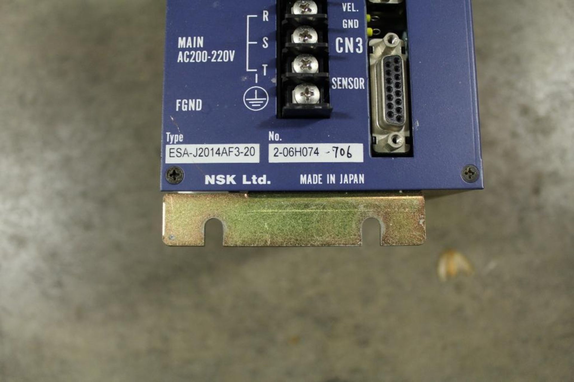 NSK ESA Servo Drive ESA-J2014AF3-20 - Image 2 of 2