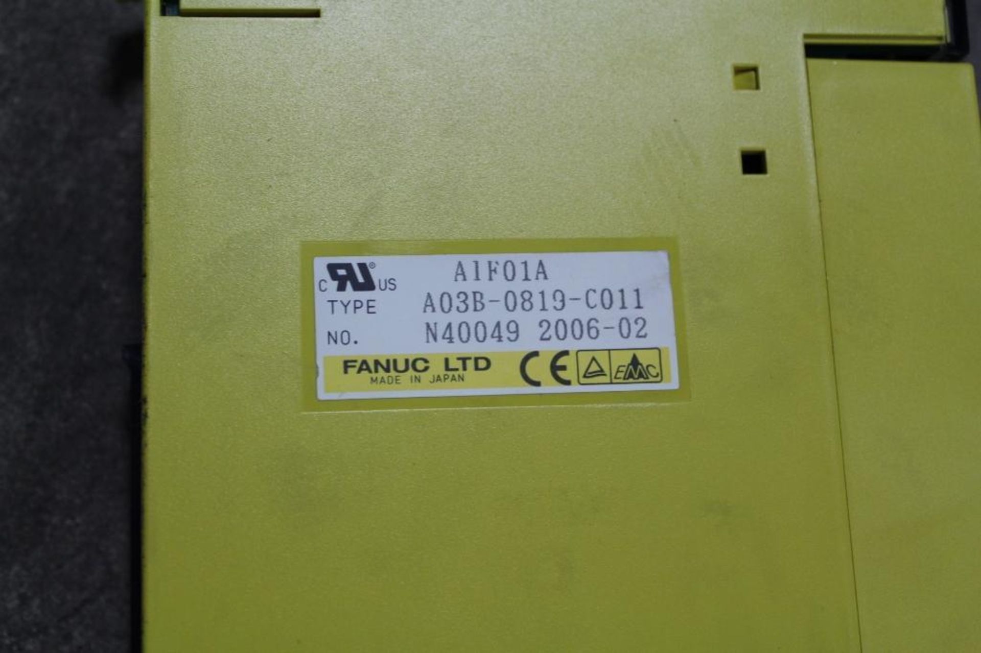 (Lot of 7) Fanuc A03B-0819-C011 Processor - Image 2 of 2