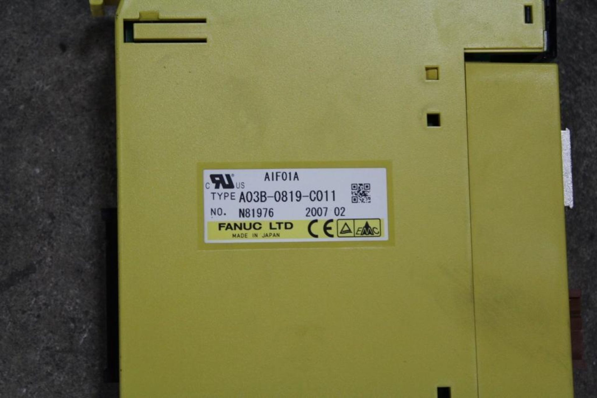 (Lot of 7) Fanuc A03B-0819-C011 Processor - Image 2 of 2