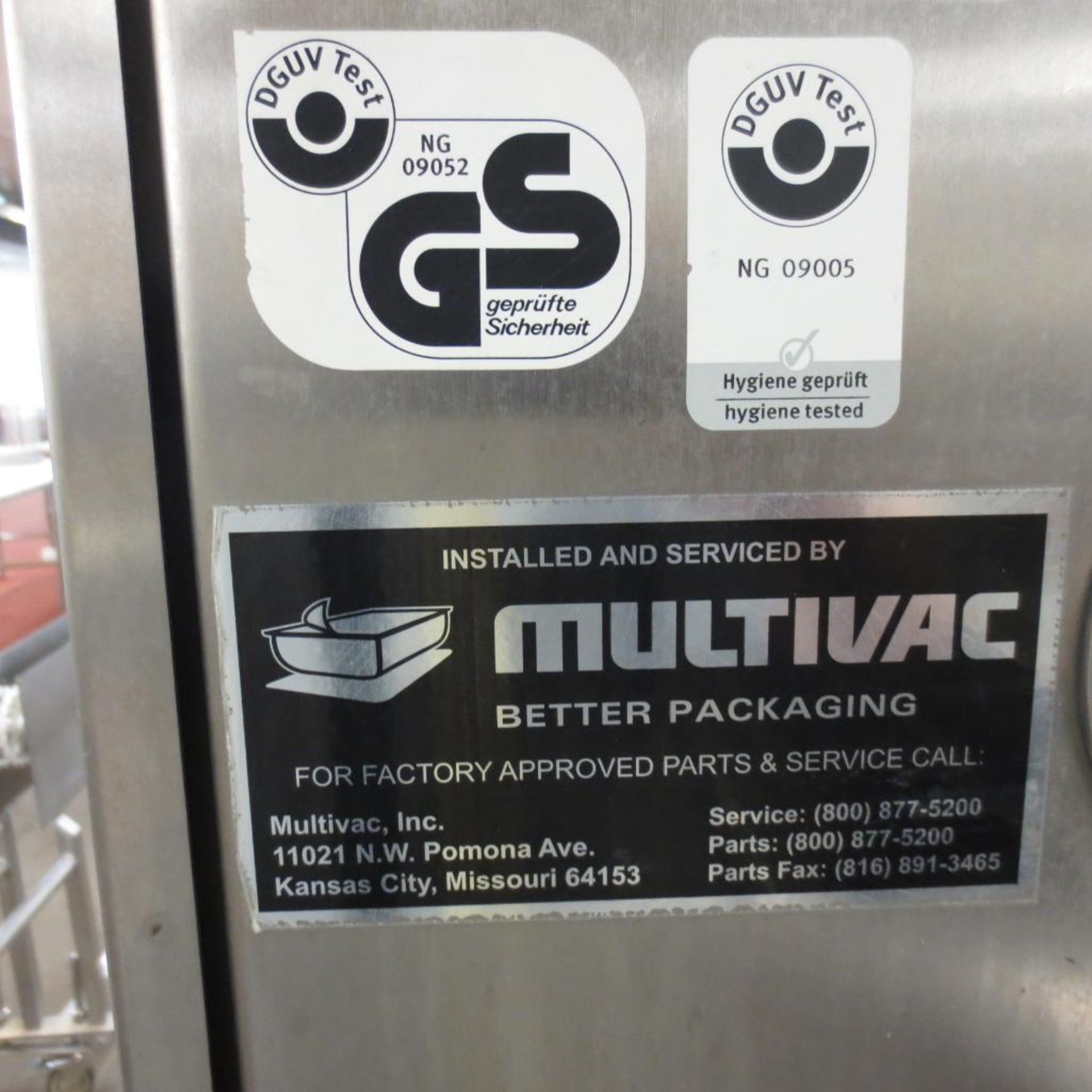Multivac R565 Roll Thermo Stock Packaging Line, Year 2012, S/N 162914, Machine Length 16500 mm, Cont - Image 24 of 30