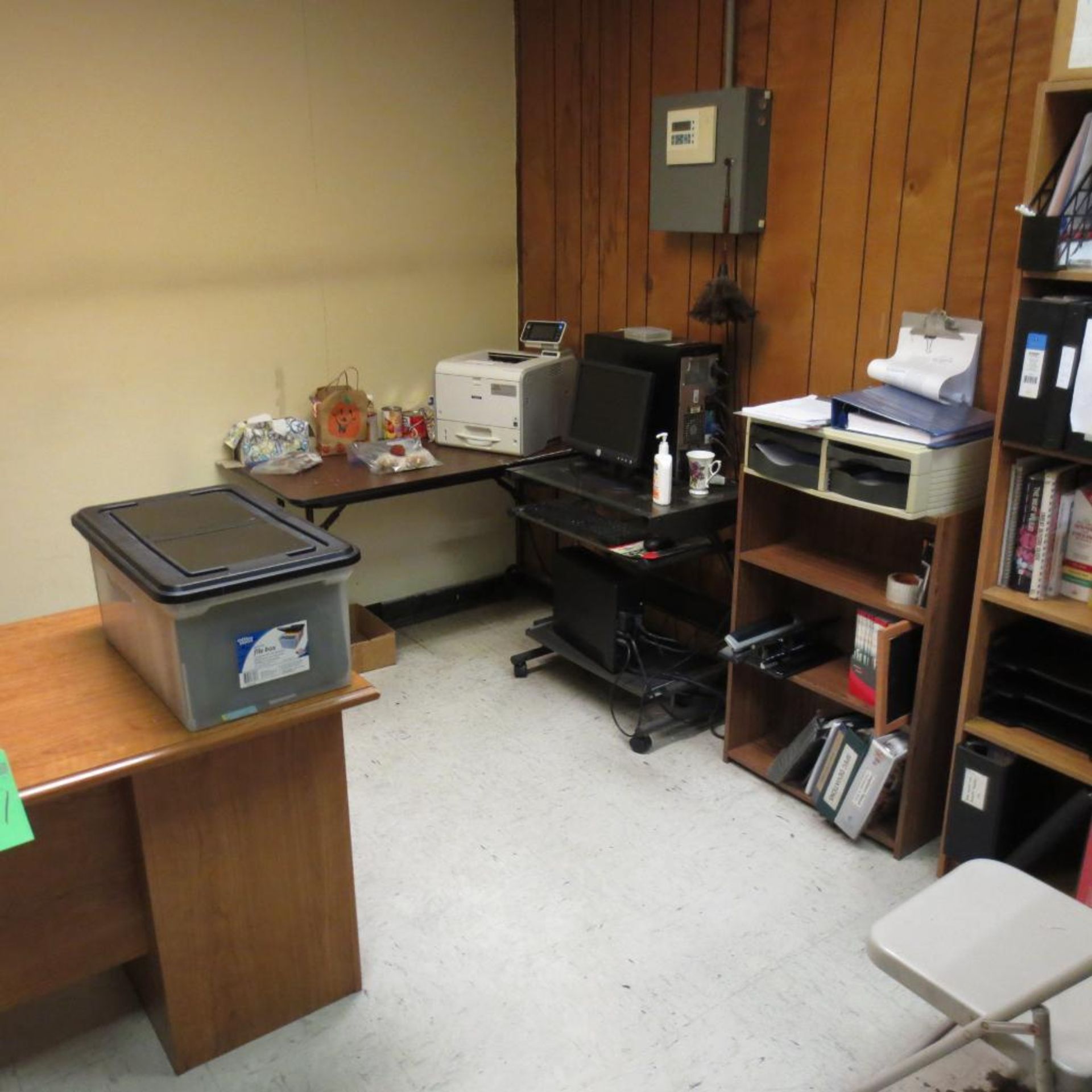 Desk, Chairs, Cabinets, Book Shelfs (No Paper Work ) - Image 2 of 5