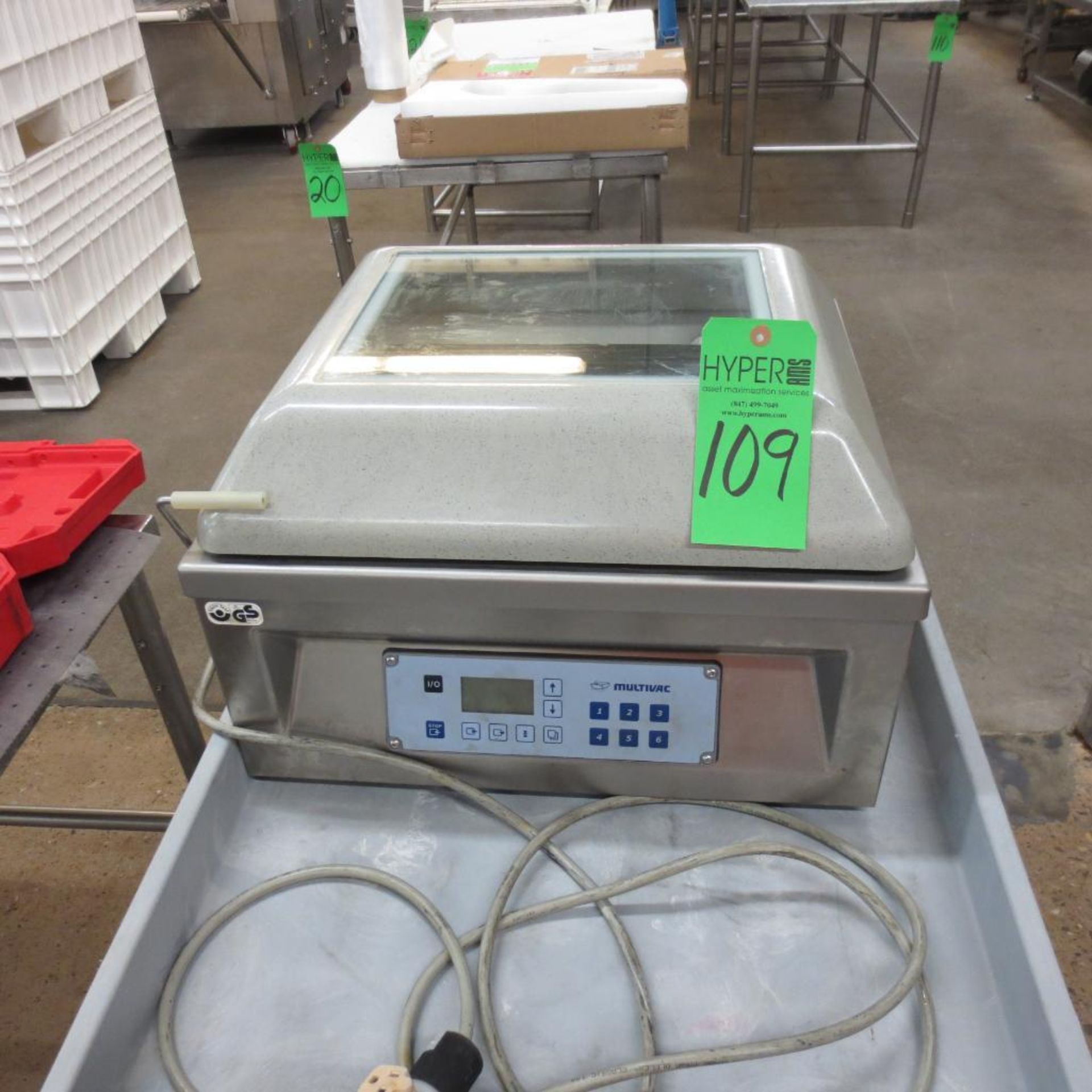 Multivac C200 Vacuum Packaging Machine, Year 2013, S/N 172133