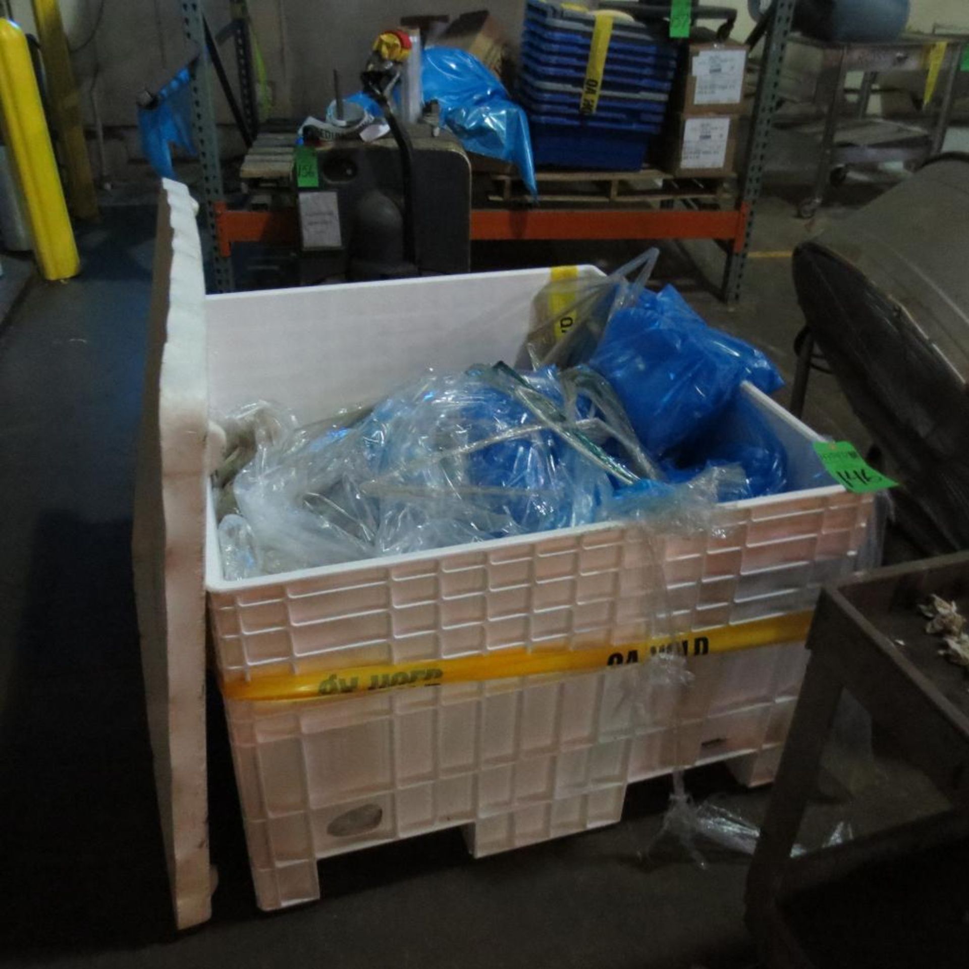 48" X 48" X 2' Deep Plastic Pallet Tub