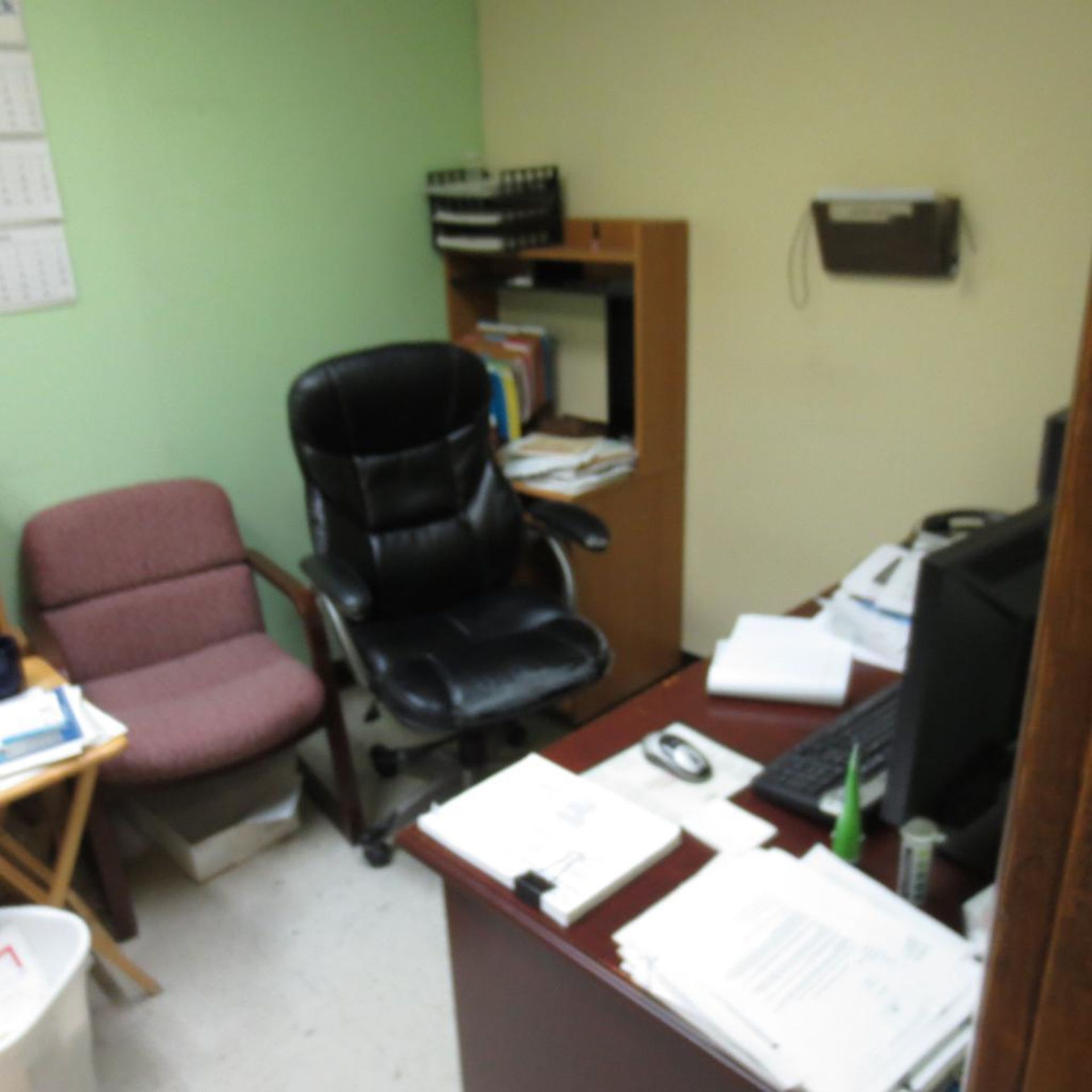 Desk, Chairs, Cabinets, Book Shelfs (No Paper Work ) - Image 4 of 5