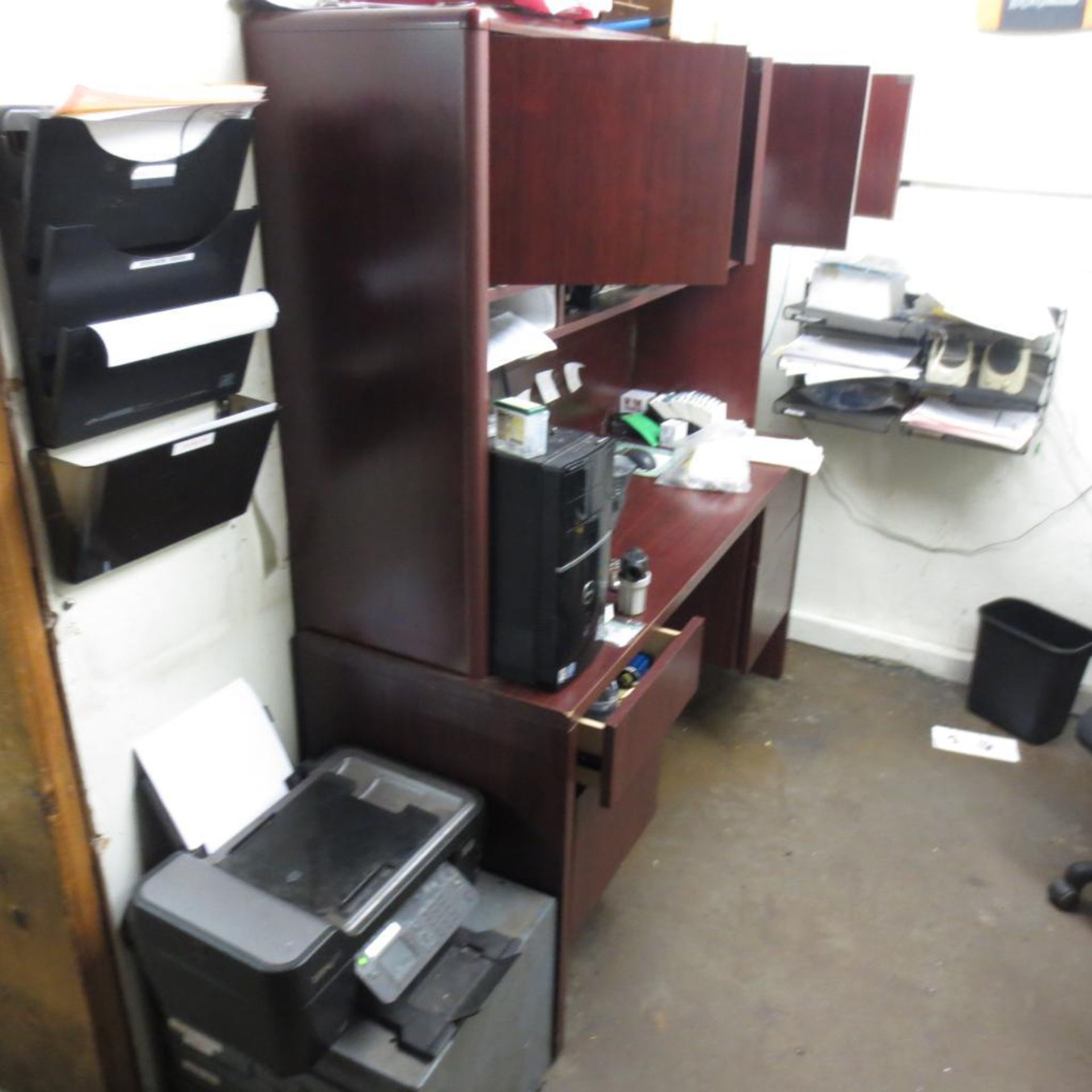 Desks, Chairs, File Cabinet, Cart and Computers ( No File or Computers ) - Image 3 of 4