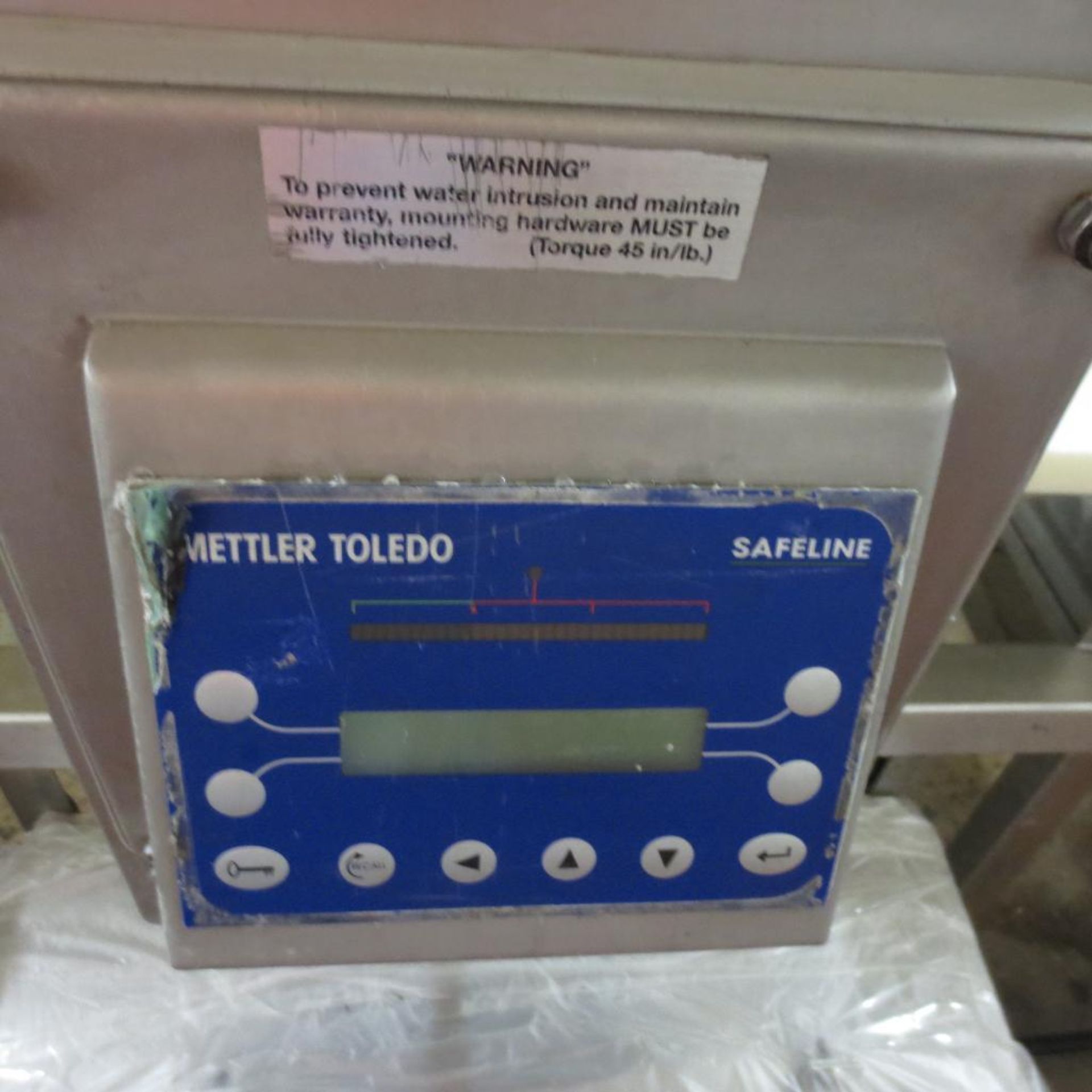 Safe Line Mettler Toledo Metal Detector, 23 3/4" Wide 70" Long - Image 3 of 4