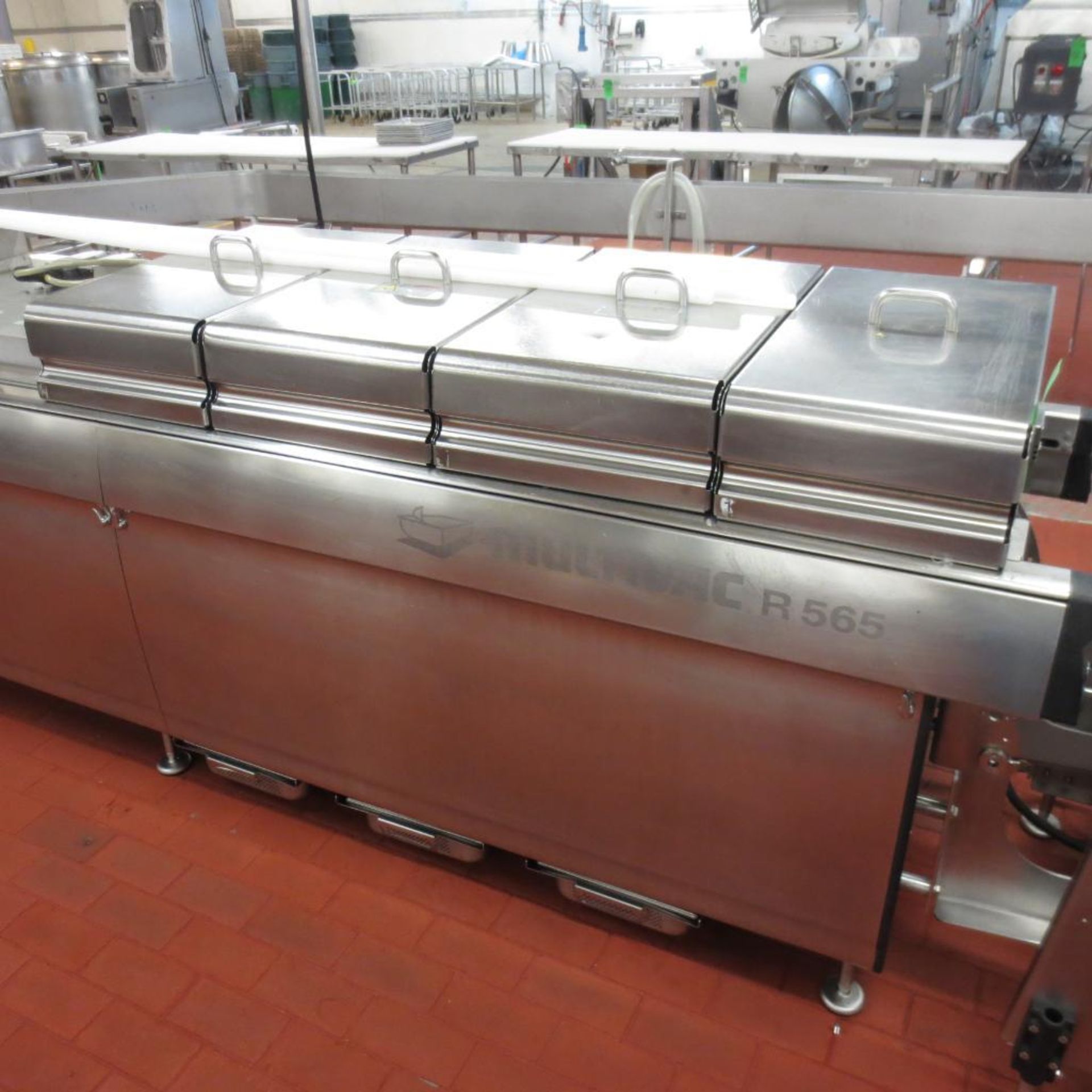 Multivac R565 Roll Thermo Stock Packaging Line, Year 2012, S/N 162914, Machine Length 16500 mm, Cont - Image 3 of 30