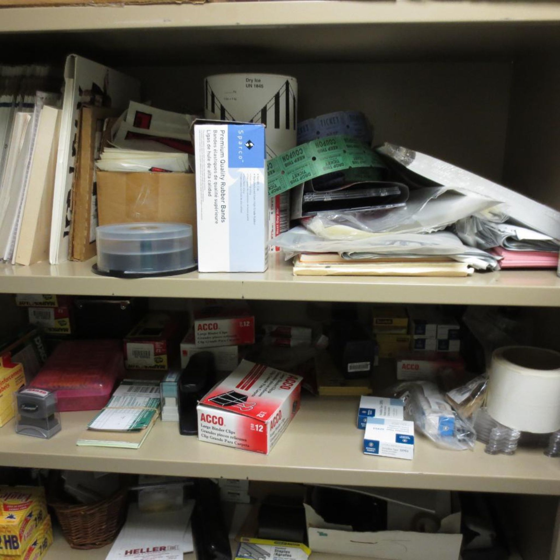 (2) Cabinets and File Cabinet with Contents (No Paper Work ) - Image 3 of 6