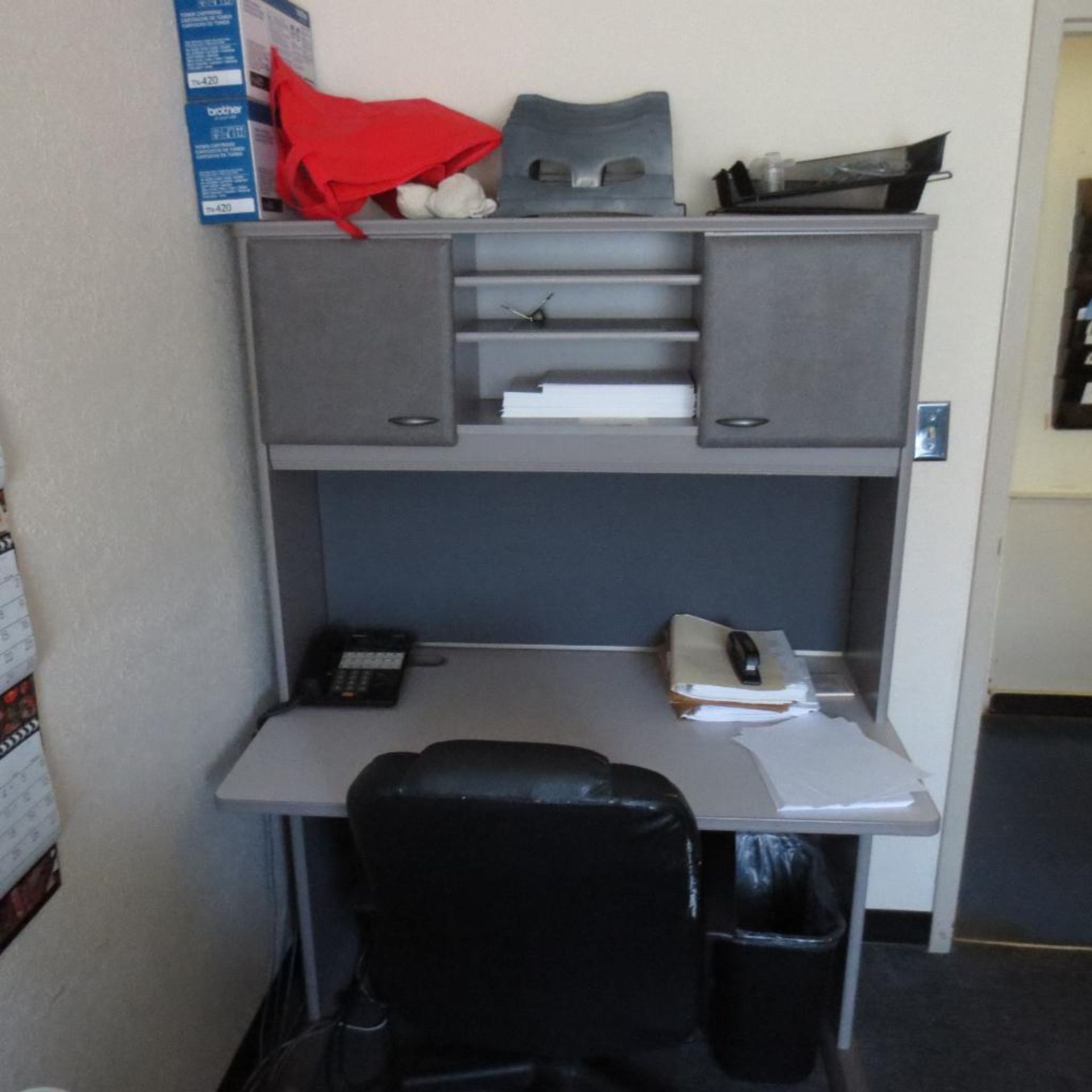 Desk, Chairs, File Cabinets and Computer (No Paper Work ) - Image 2 of 2