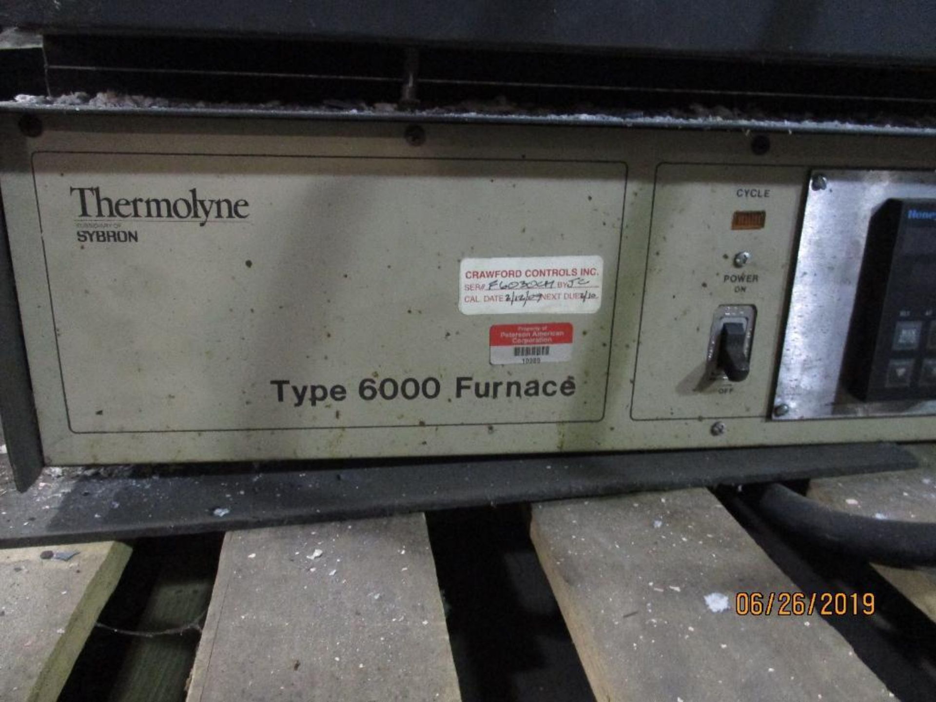 Thermolyne Type 600 Furnace, Model Unknown, Located at 800 West Broadway St. Three Rivers, MI. 49138 - Image 2 of 2