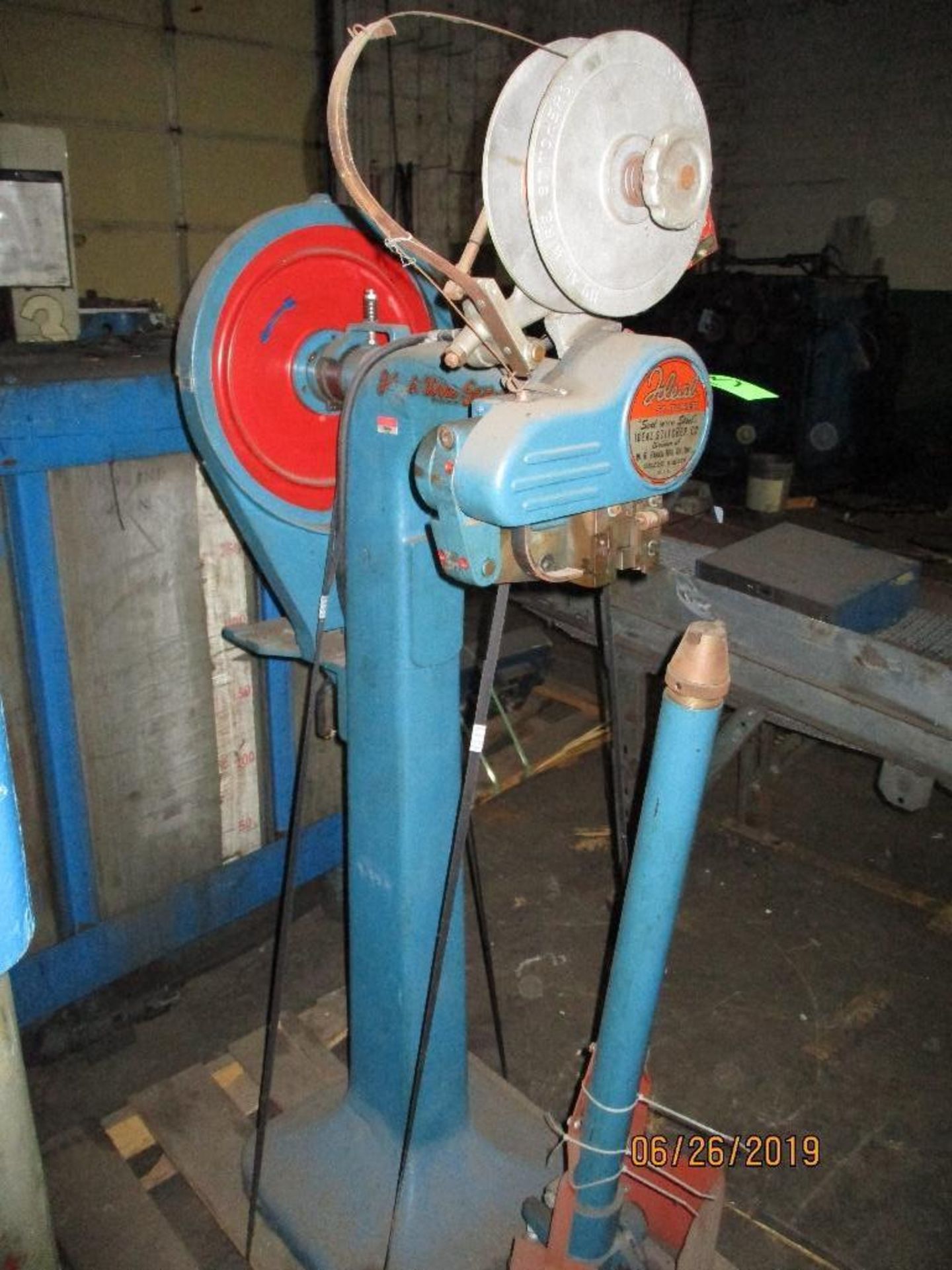 Ideal Stitcher Machine M/N IB-1240 S/N A-25546, Missing Motor, Located at 800 West Broadway St. Thre - Image 2 of 3