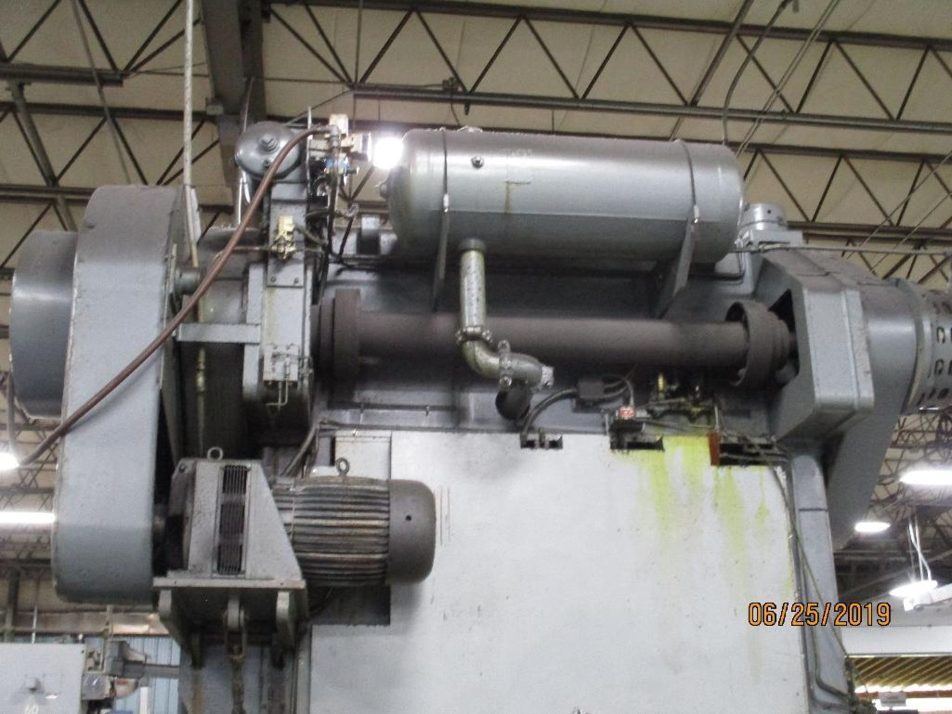 Niagara Press, 200 Ton Capacity, M/N BP-2-200-72-36 S/N 49875, 10" Stroke, 28" Shut Height, 1/2" Abo - Image 5 of 12