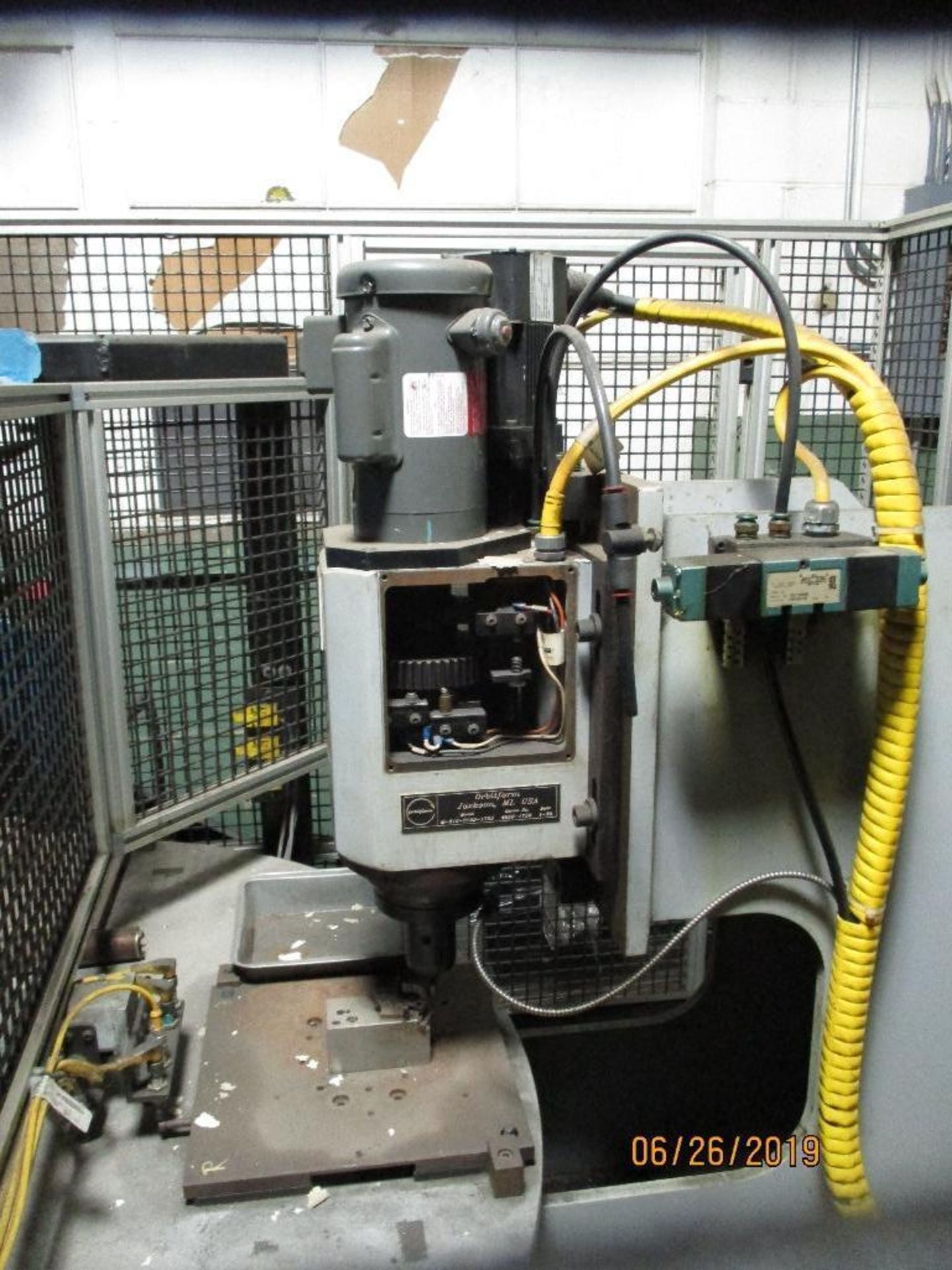 JCI Rivcut Riveter With Allen Bradley Panel View 600 Controls & Orbit Form Pneumatic Riveter M/N M-3 - Image 3 of 8