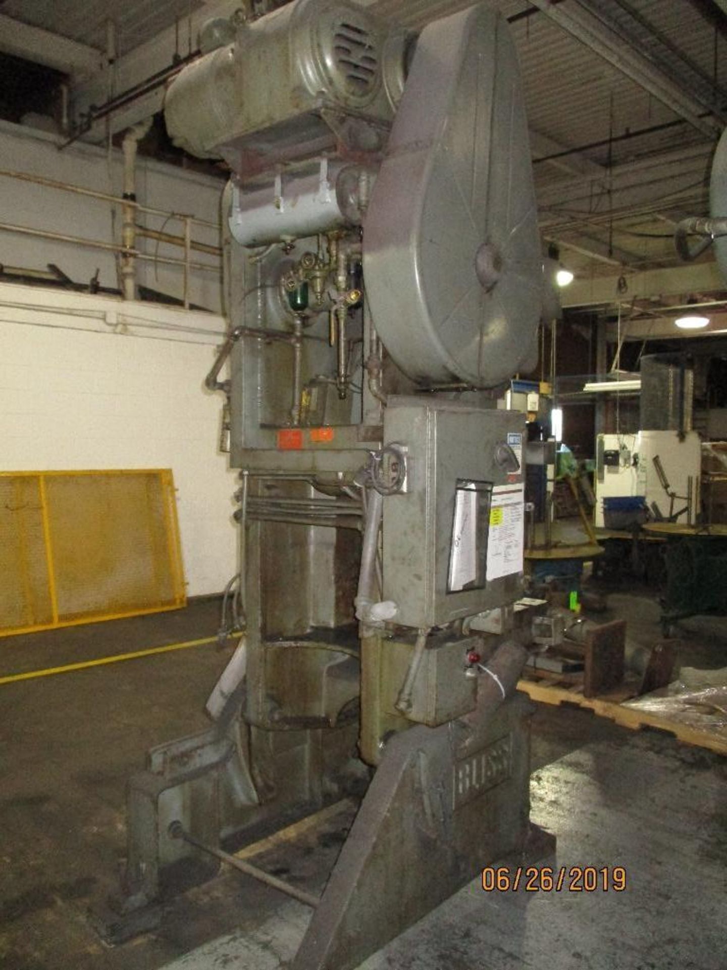 Bliss 45 Ton Press, M/N C-45, 3" Slide Adjustment, 6" Stroke, 13 1/2" Shot Height, Needs New Drive, - Image 4 of 8