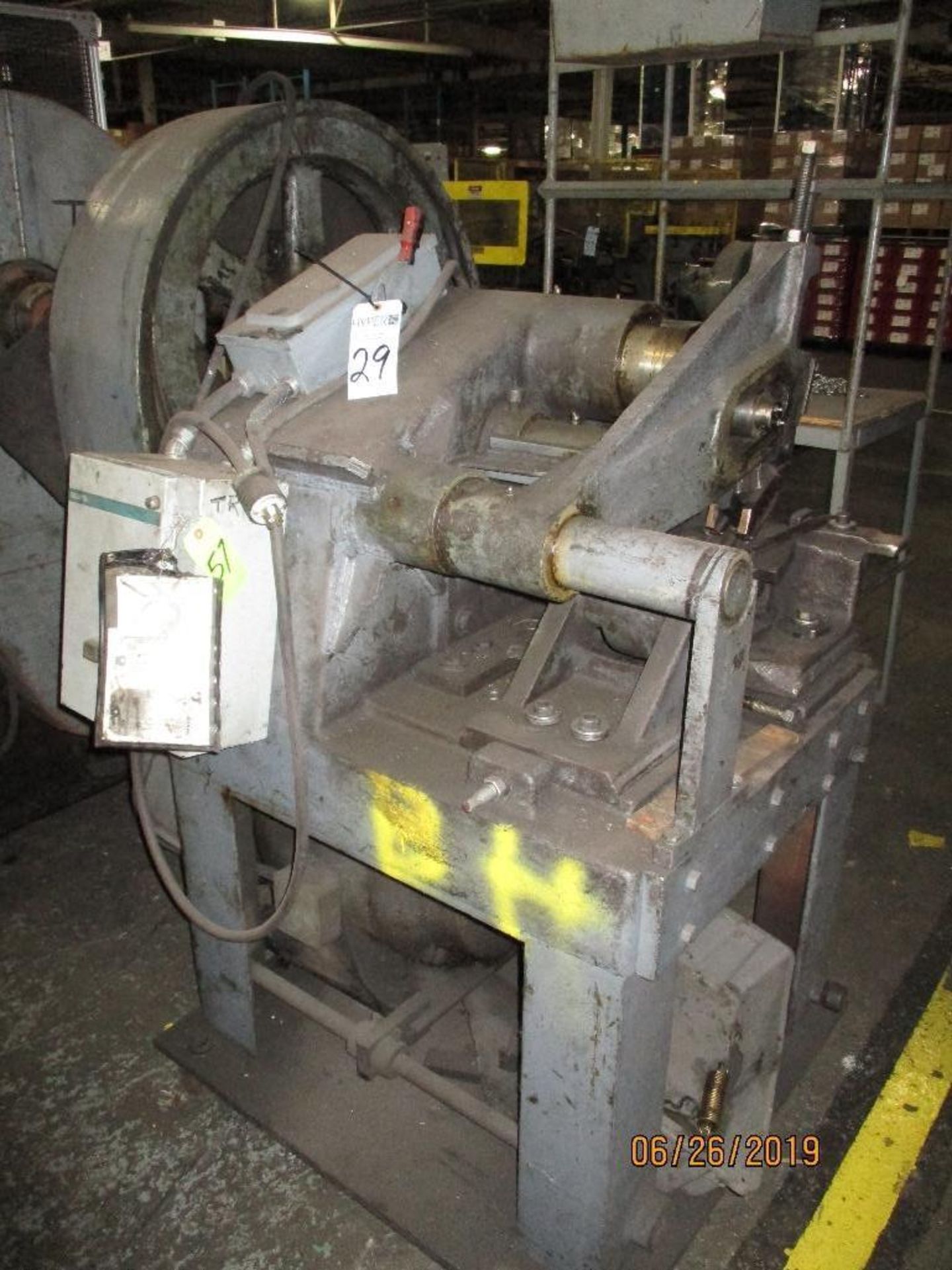 Sleeper And Hartley Hooker Machine M/N 4-322 S/N 10-2402, Located at 800 West Broadway St. Three Riv