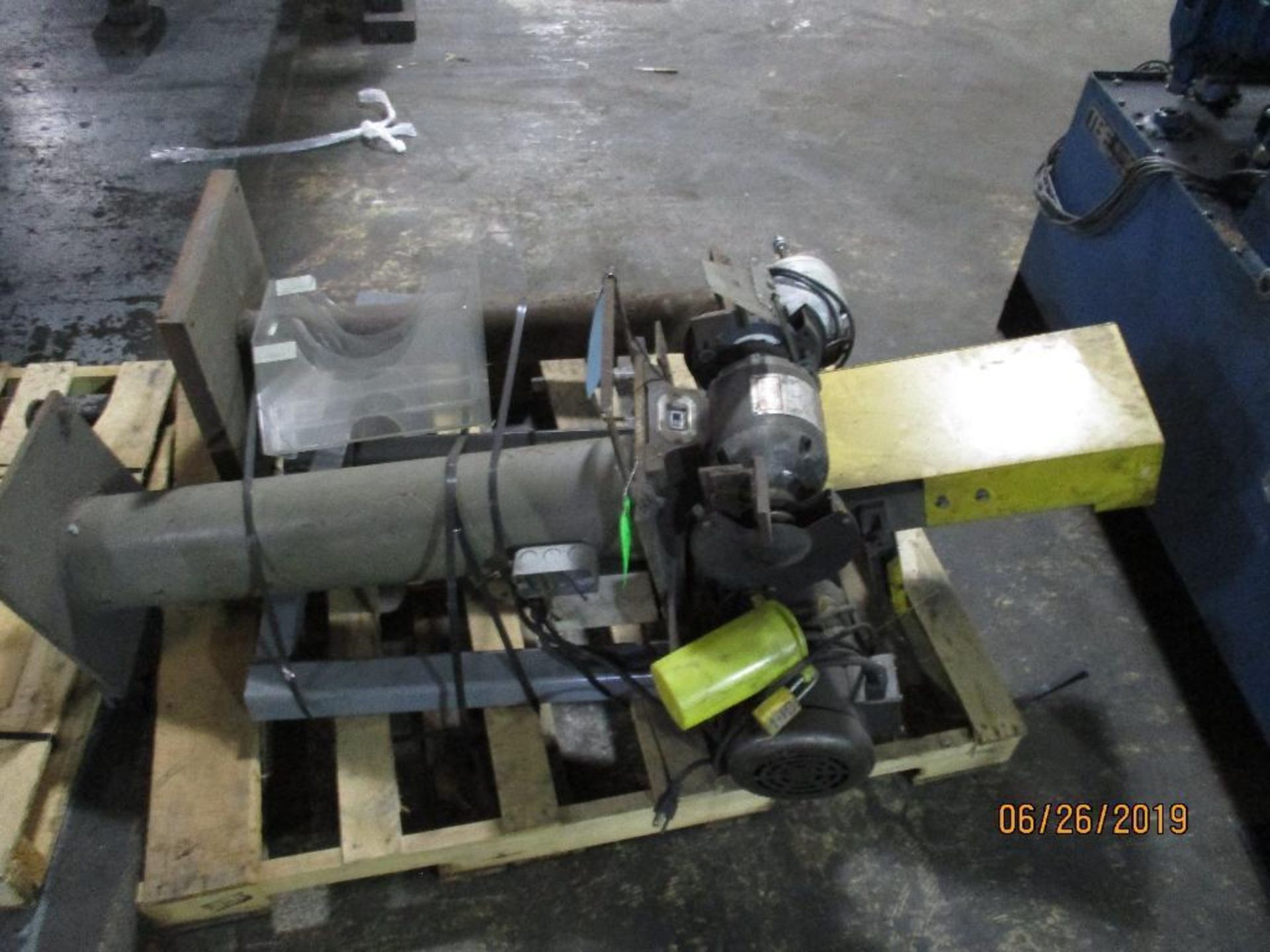 6" Bench Grinder & Belt Sander, Located at 800 West Broadway St. Three Rivers, MI. 49130 - Image 2 of 2